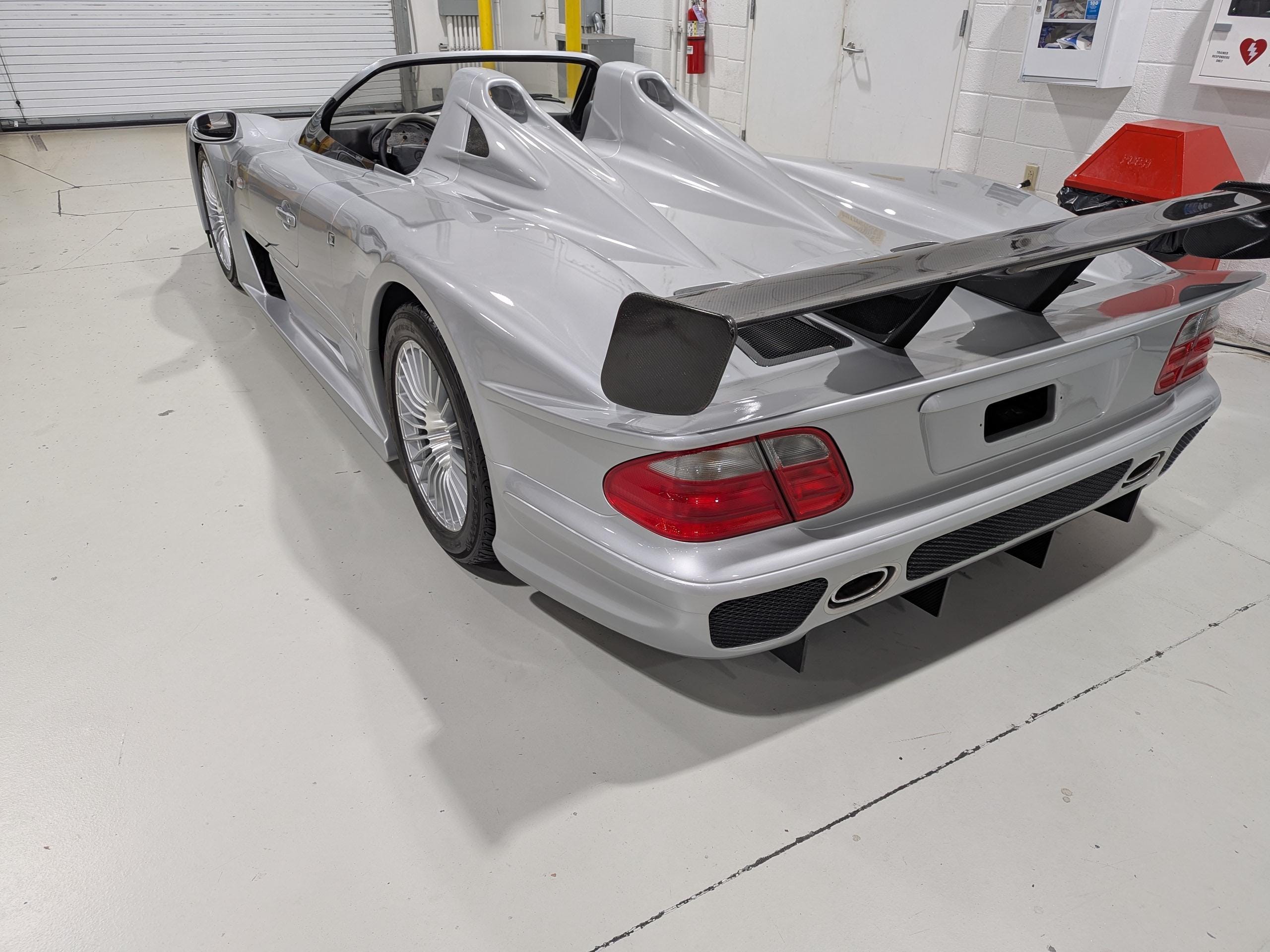 FBI Seizes Mercedes-Benz CLK GTR Roadster in Search for Former Olympian