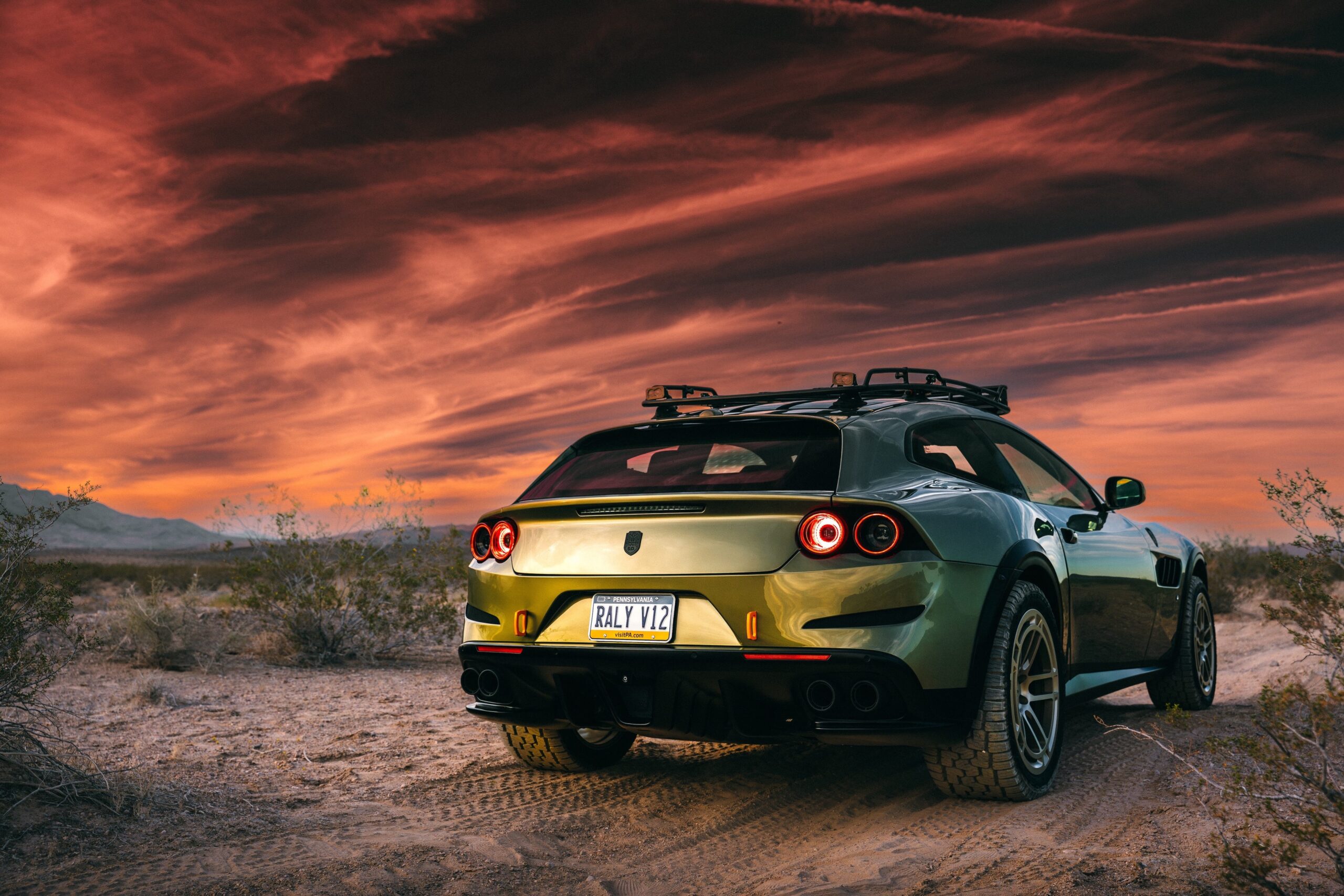The GlasWerks Elevato V12 Is the Ultimate Ferrari Off-Roader