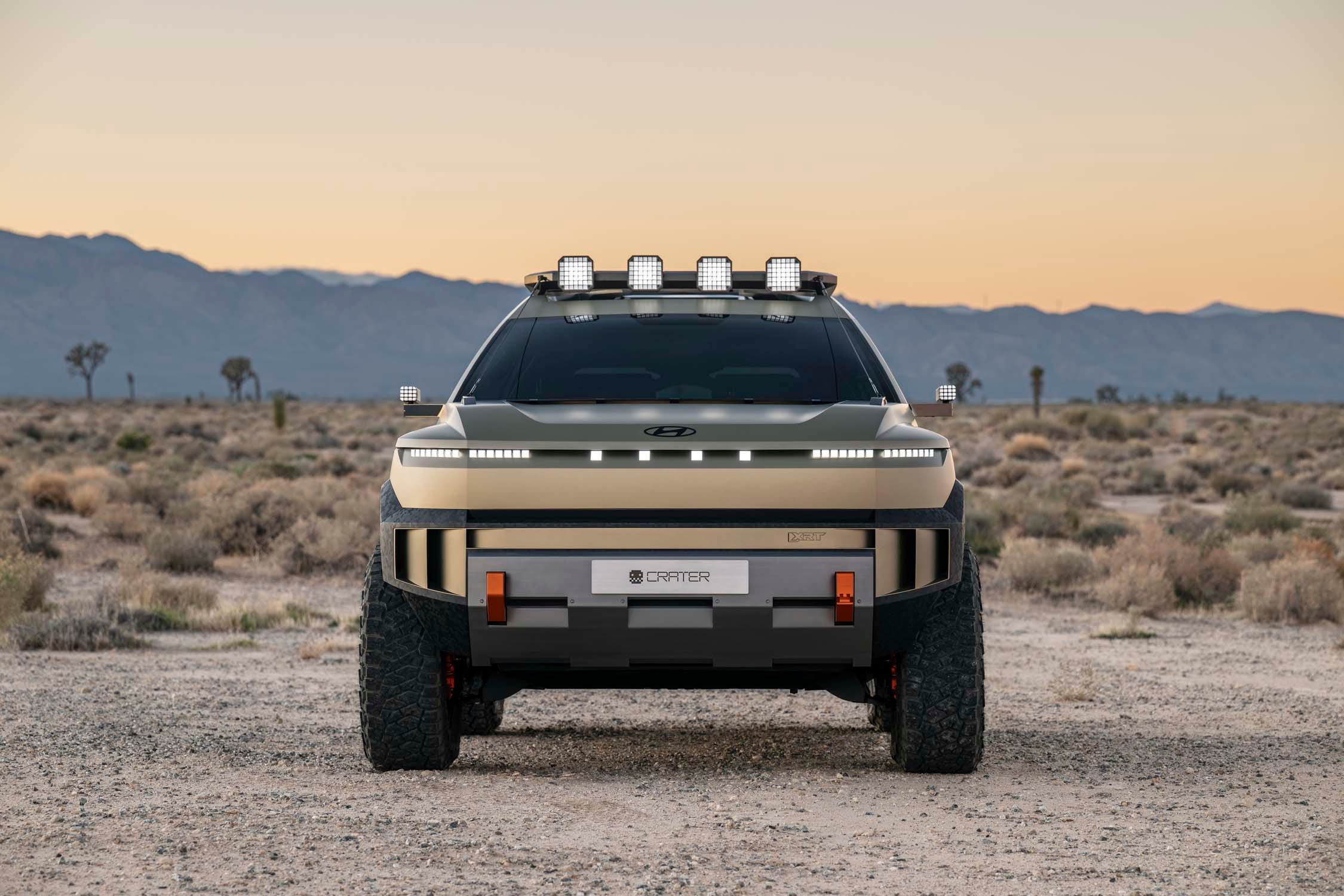 Hyundai Crater Concept Gazes into the Future of the XRT Subbrand