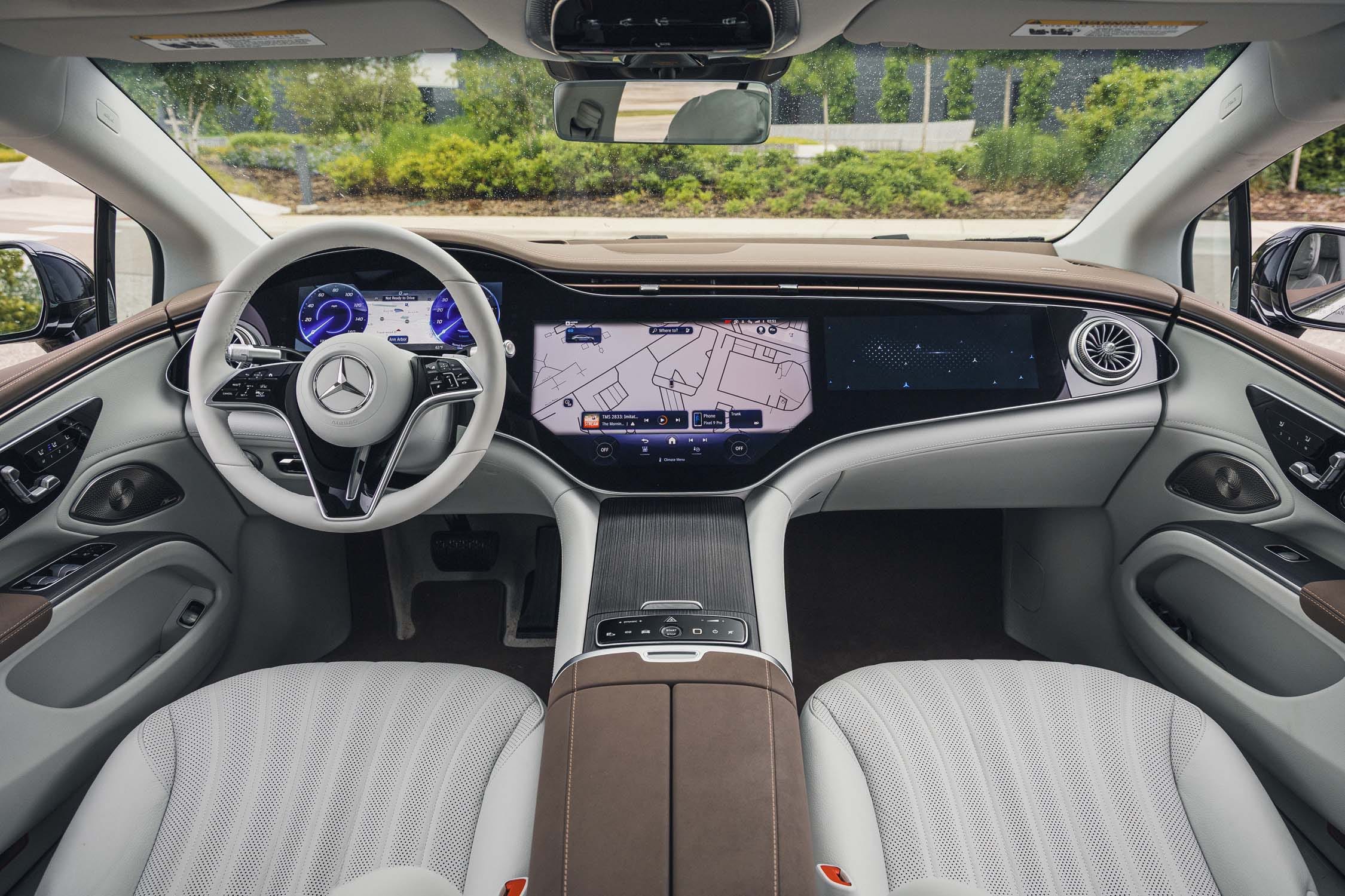 View Interior Photos of the 2025 Mercedes-Benz EQS450