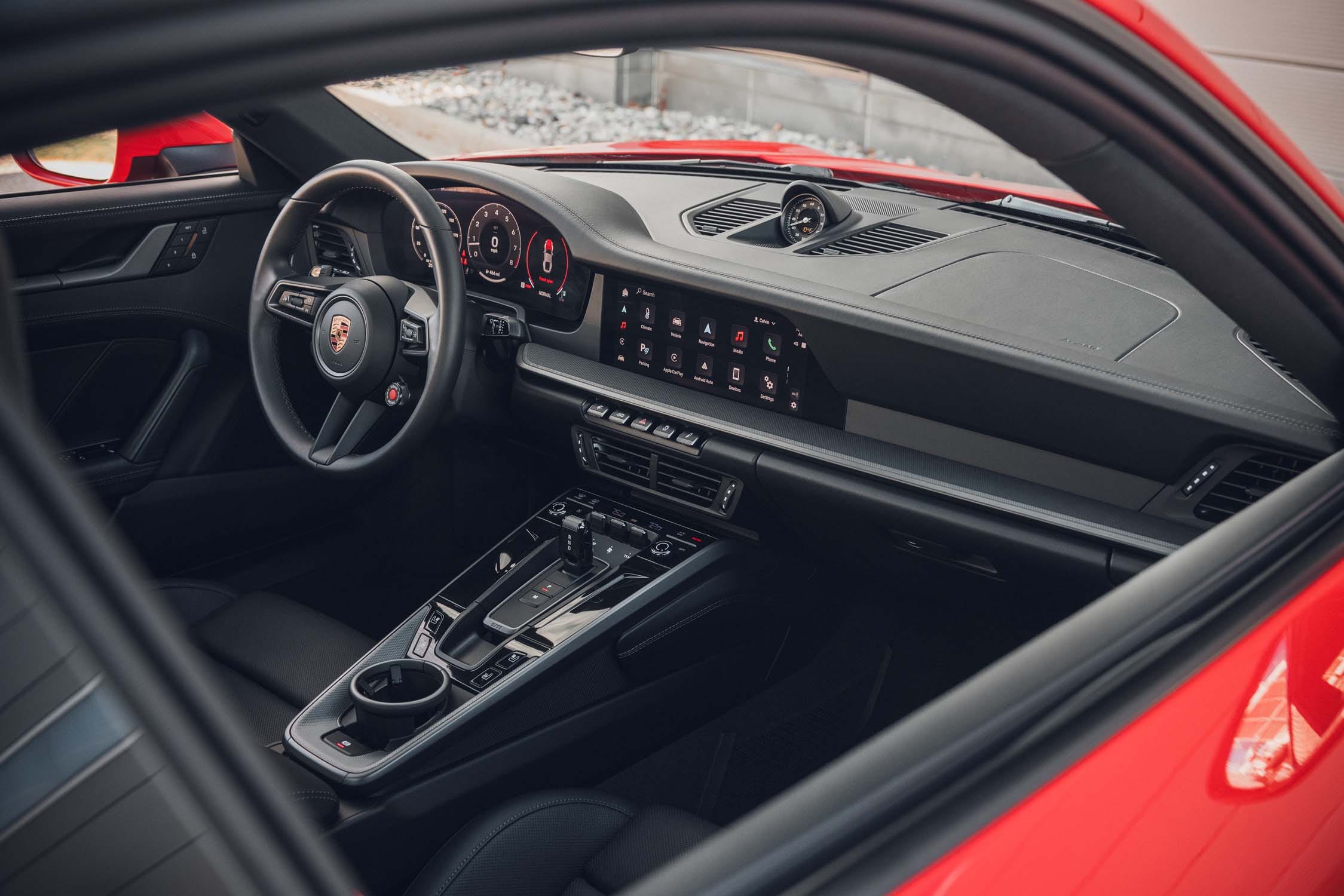 View Interior Photos of the 2025 Porsche 911 Carrera S