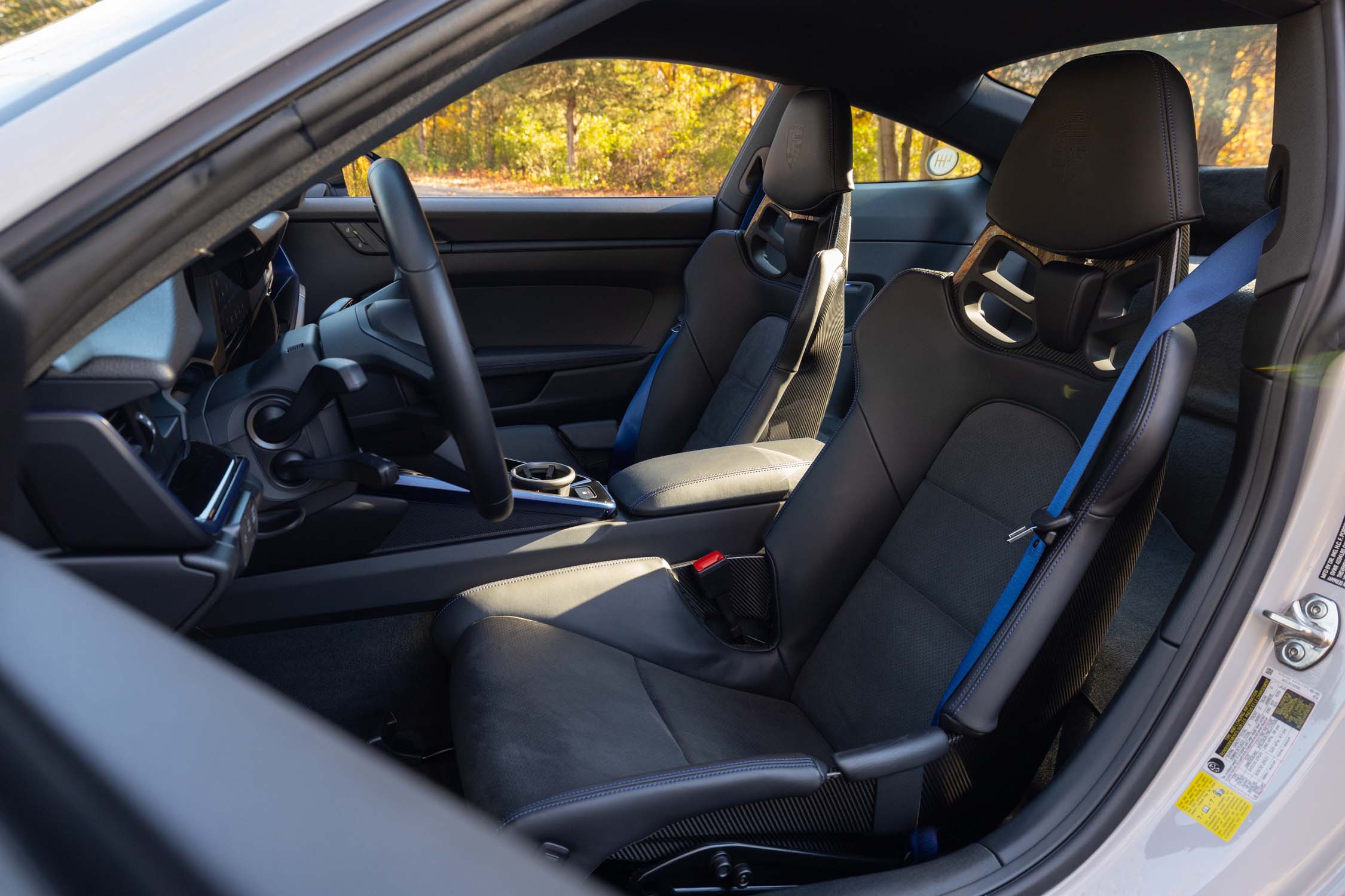View Interior Photos of the 2025 Porsche 911 Carrera T