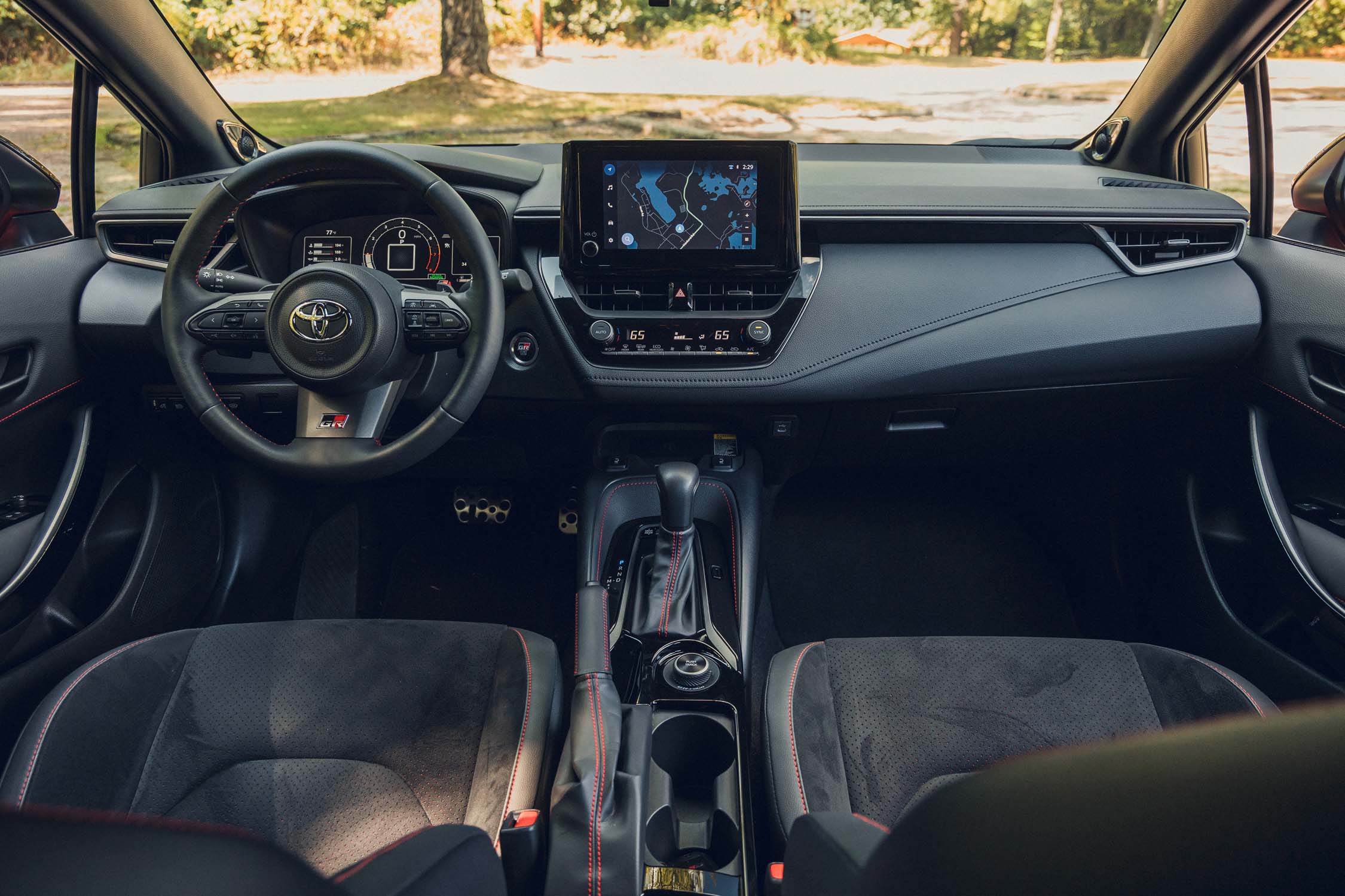 View Interior Photos of the 2025 Toyota GR Corolla Automatic