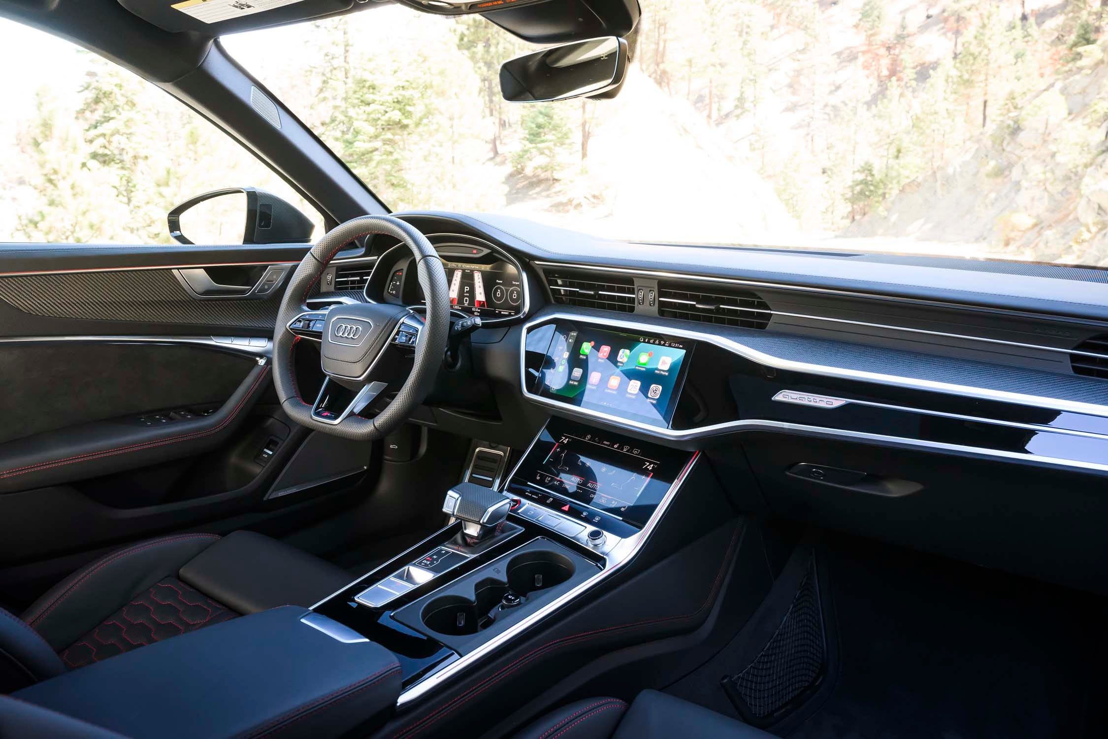 View Interior Photos of the 2026 Audi RS6 Avant Performance