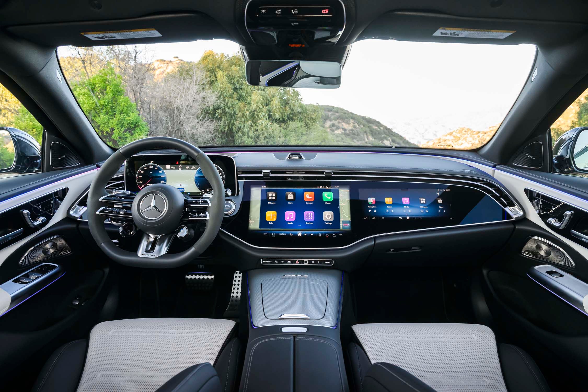 View Interior Photos of the 2026 Mercedes-AMG E53 Wagon
