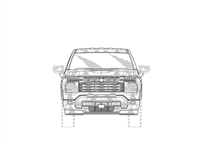 Next-Gen 2027 Chevy Silverado Revealed Thanks to Patent Images
