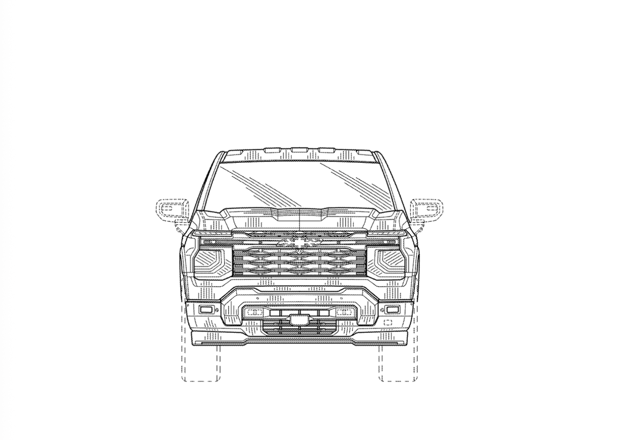 Next-Gen 2027 Chevy Silverado Revealed Thanks to Patent Images