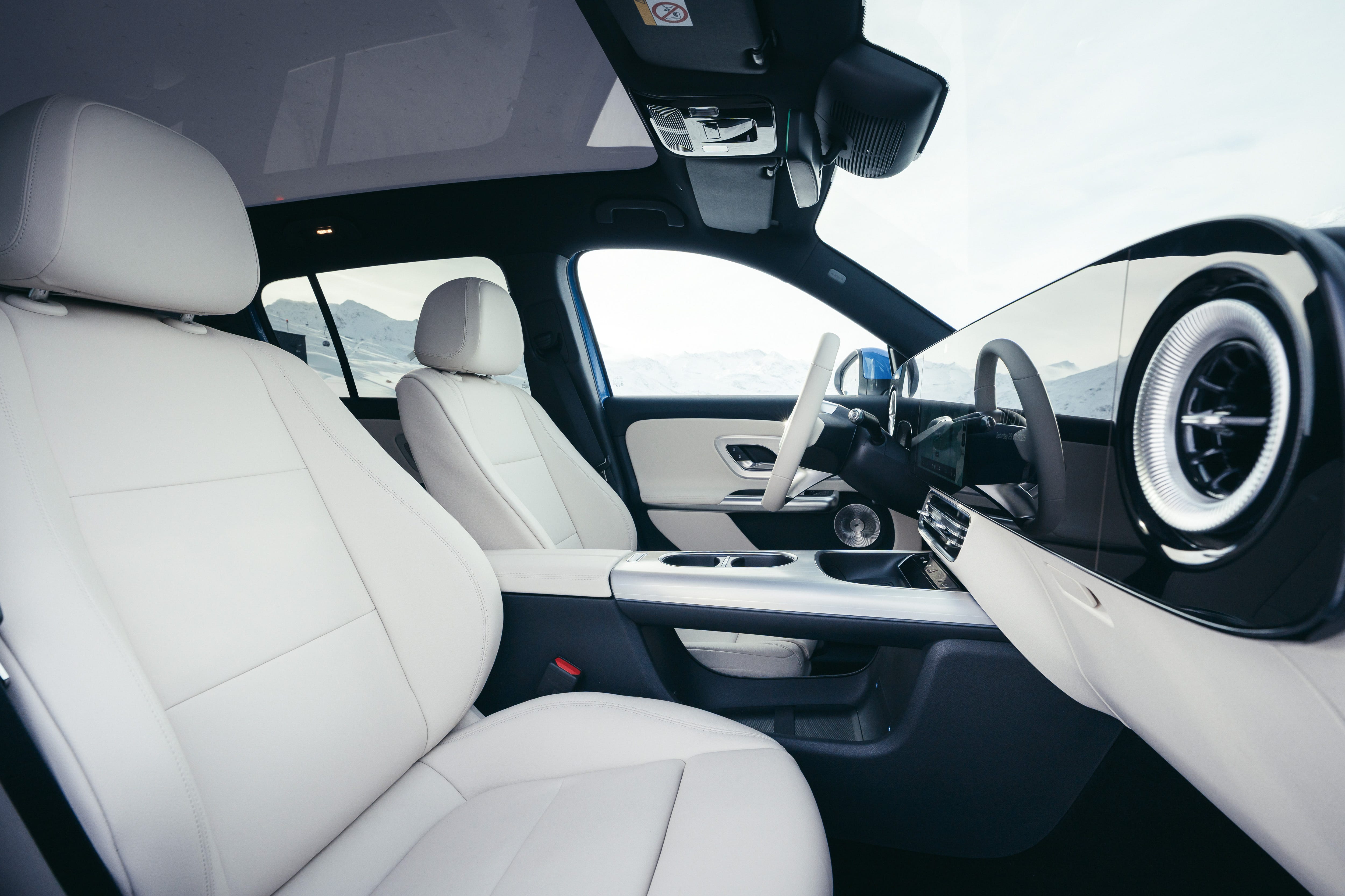 View Interior Photos of the 2027 Mercedes-Benz GLB-Class EV