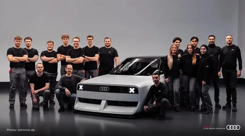 Audi’s GT50 Concept Looks Like an ’80s IMSA Racer for the Future