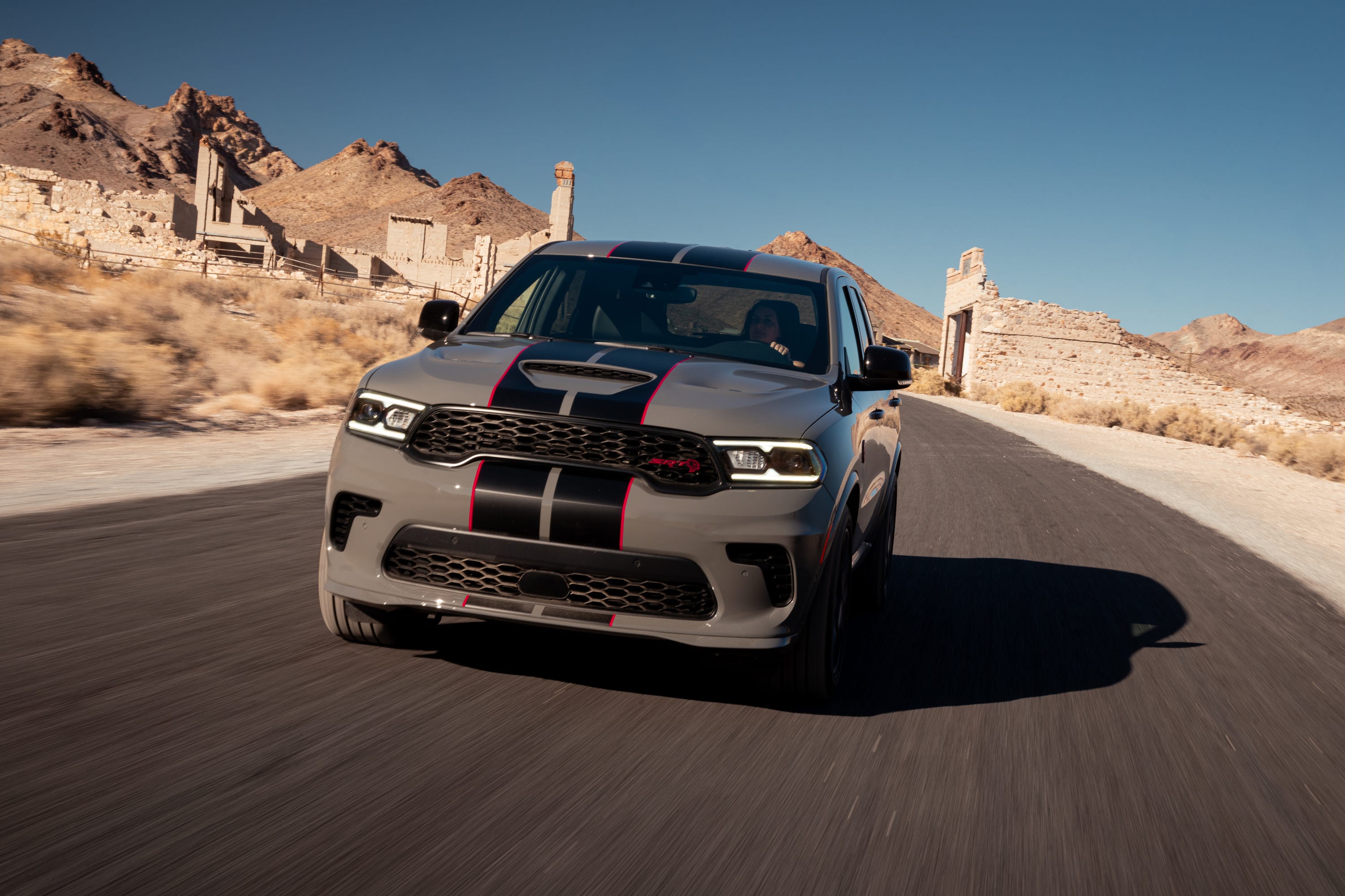 Crossing Death Valley in the Dodge Durango SRT Hellcat Jailbreak