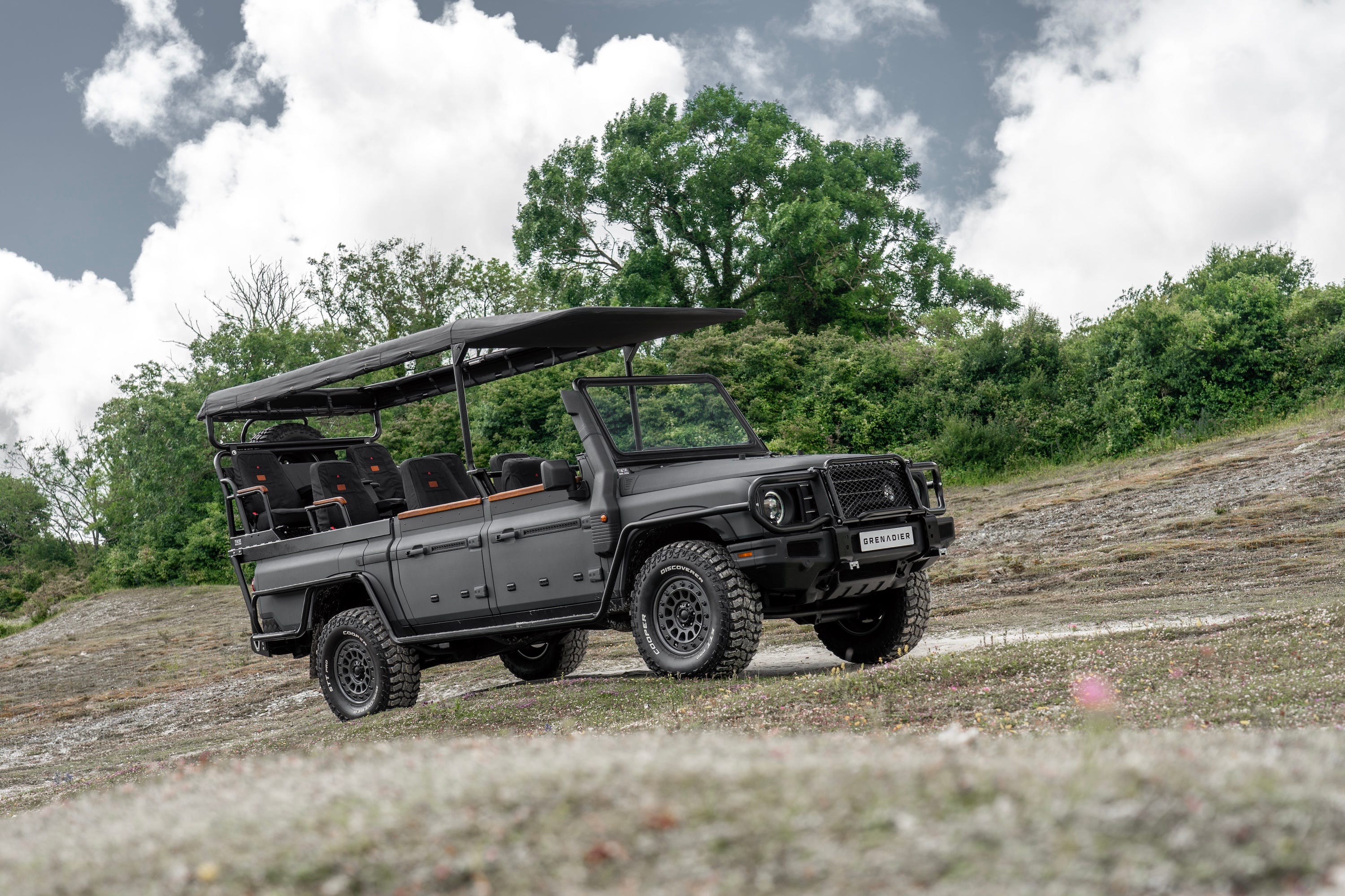 Ineos Just Dropped a Safari-Spec Grenadier with a Chopped Roof