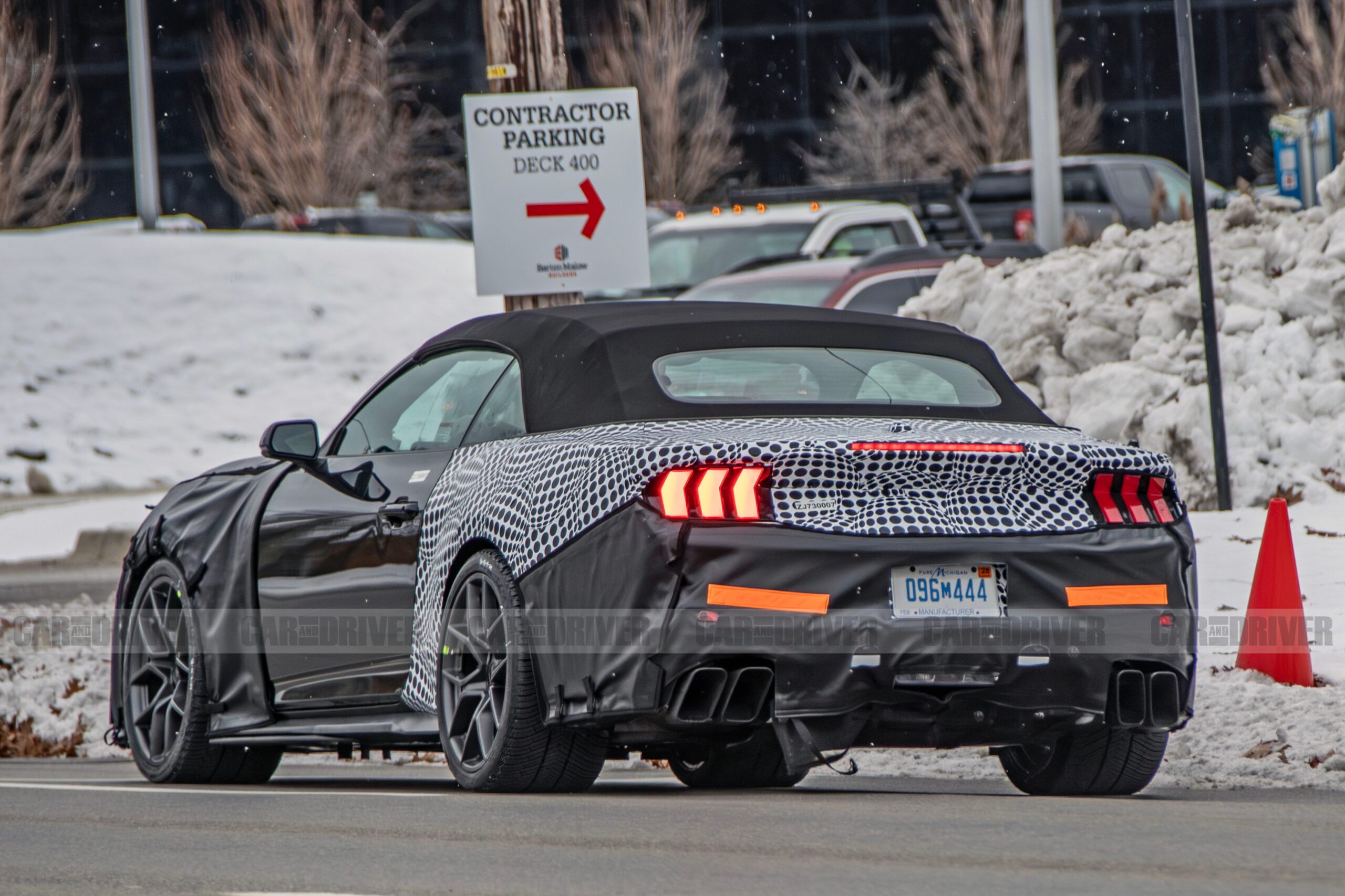 New Ford Mustang Shelby GT500 Spy Photos Show Successor Will Offer a Convertible