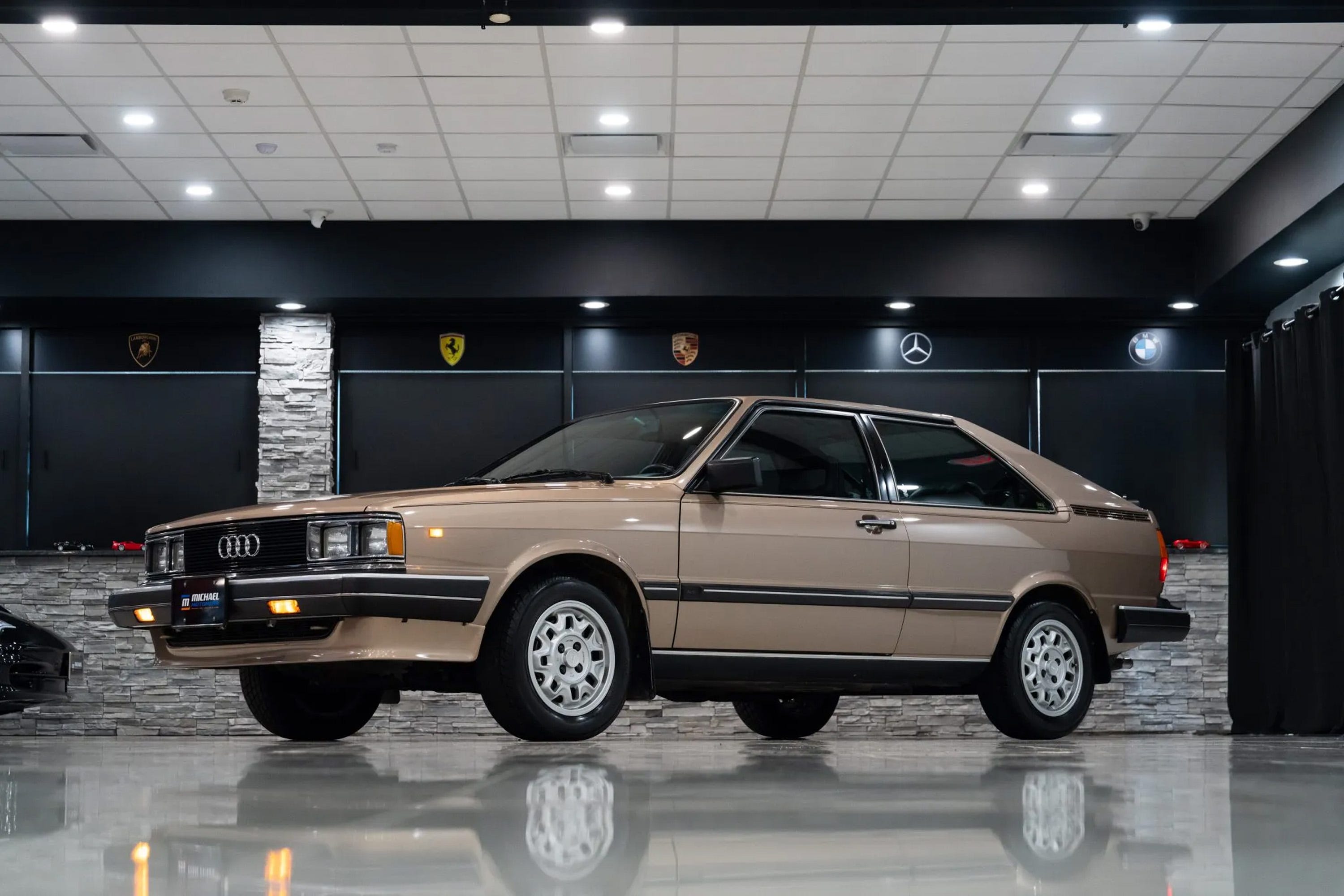 This 1982 Audi Coupe on Bring a Trailer Had an Obssessive Original Owner