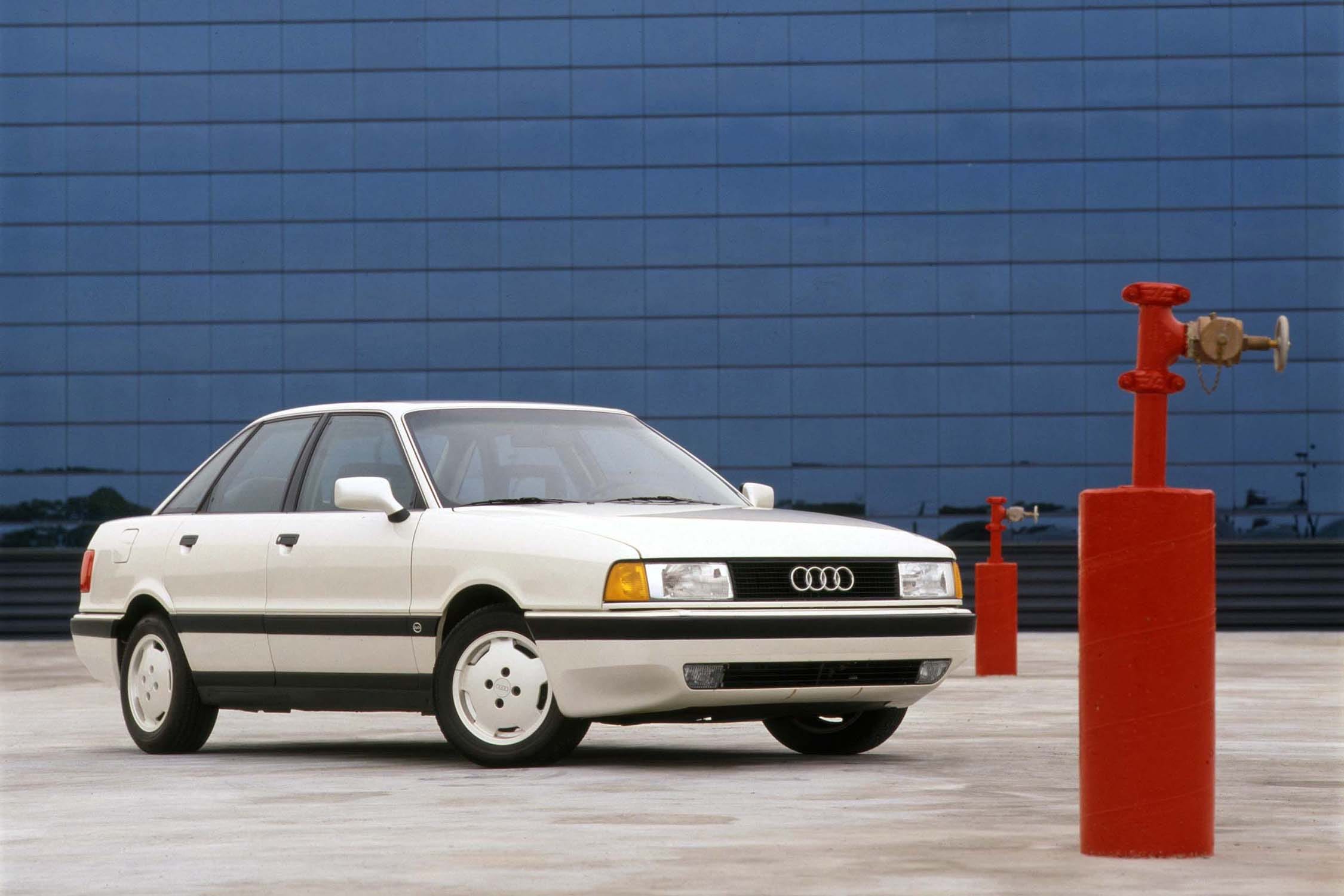 1988 Audi 90 Tested: Smooth Sedan Replaces the 4000