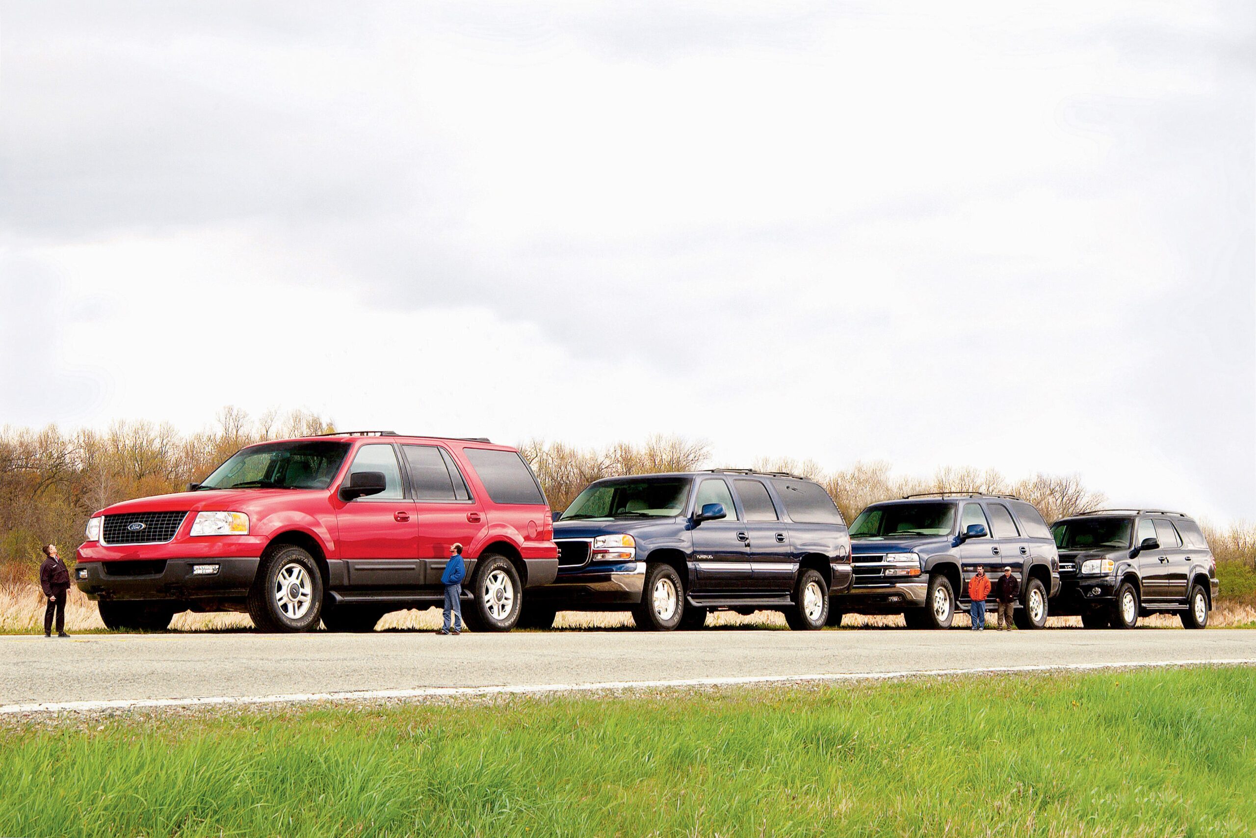 Photos of the 2003 Full-Size SUV Comparison Test