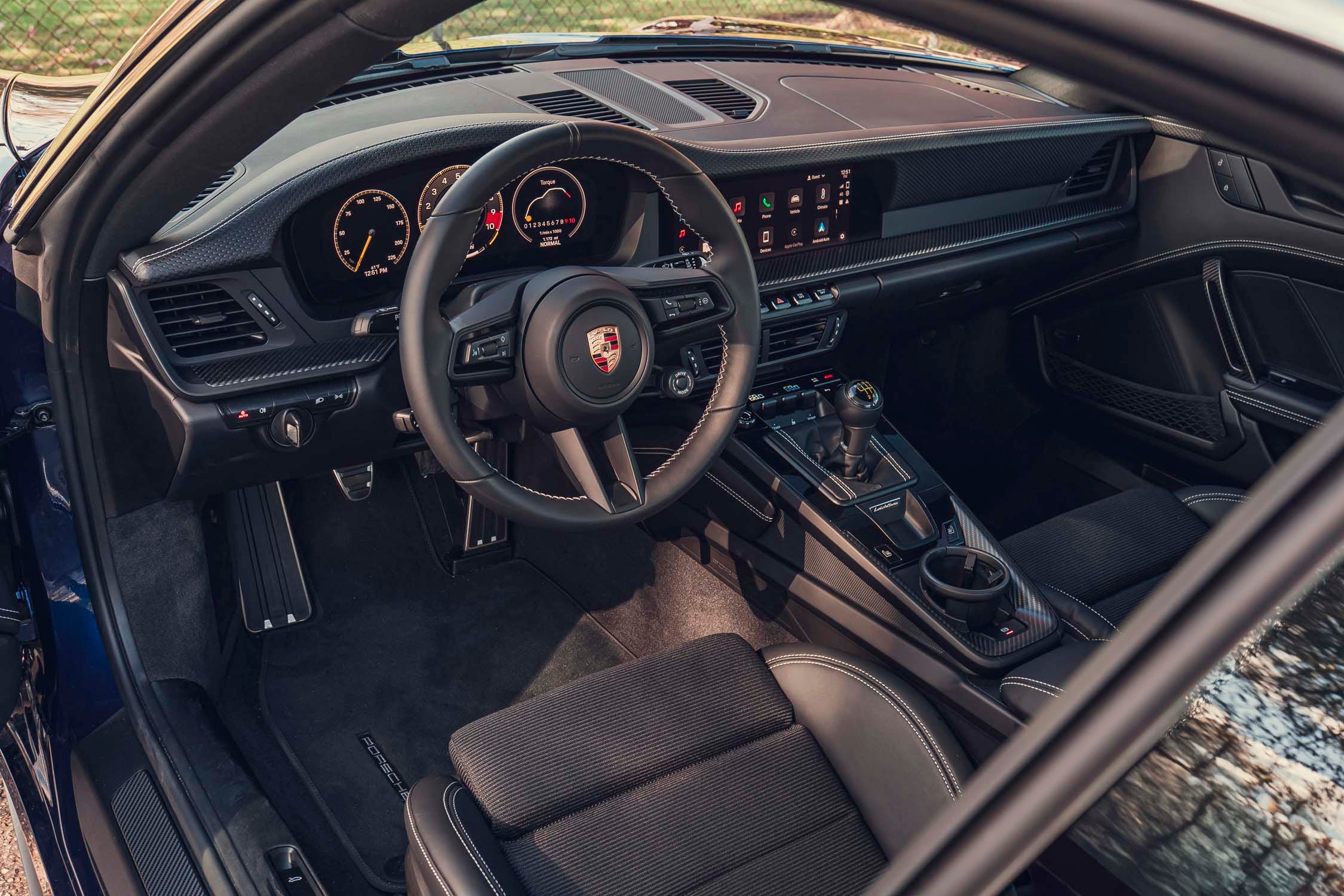 View Interior Photos of the 2025 Porsche 911 GT3 Touring