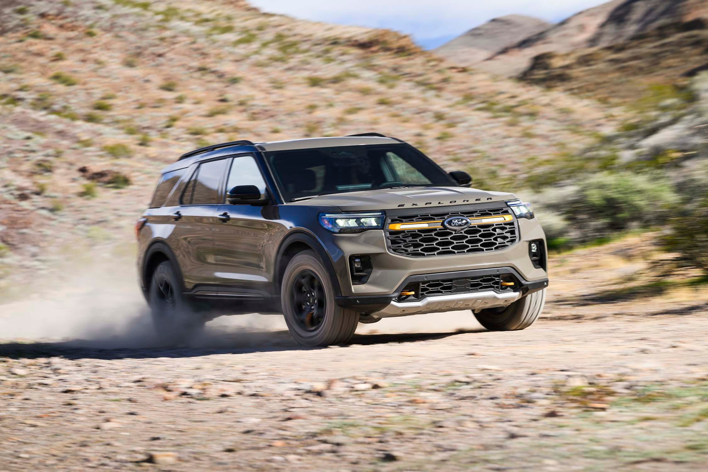 View Photos of the 2026 Ford Explorer Tremor