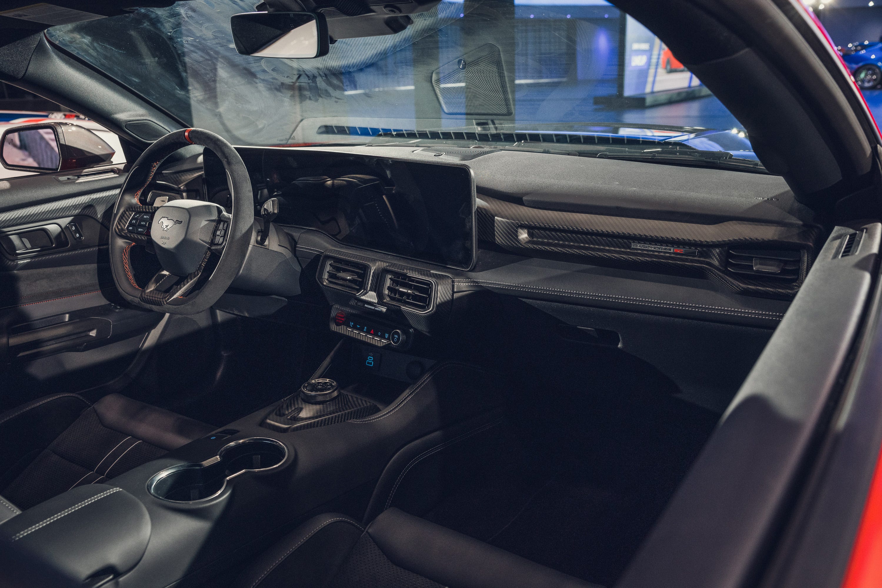 View Interior Photos of the 2026 Ford Mustang Dark Horse SC