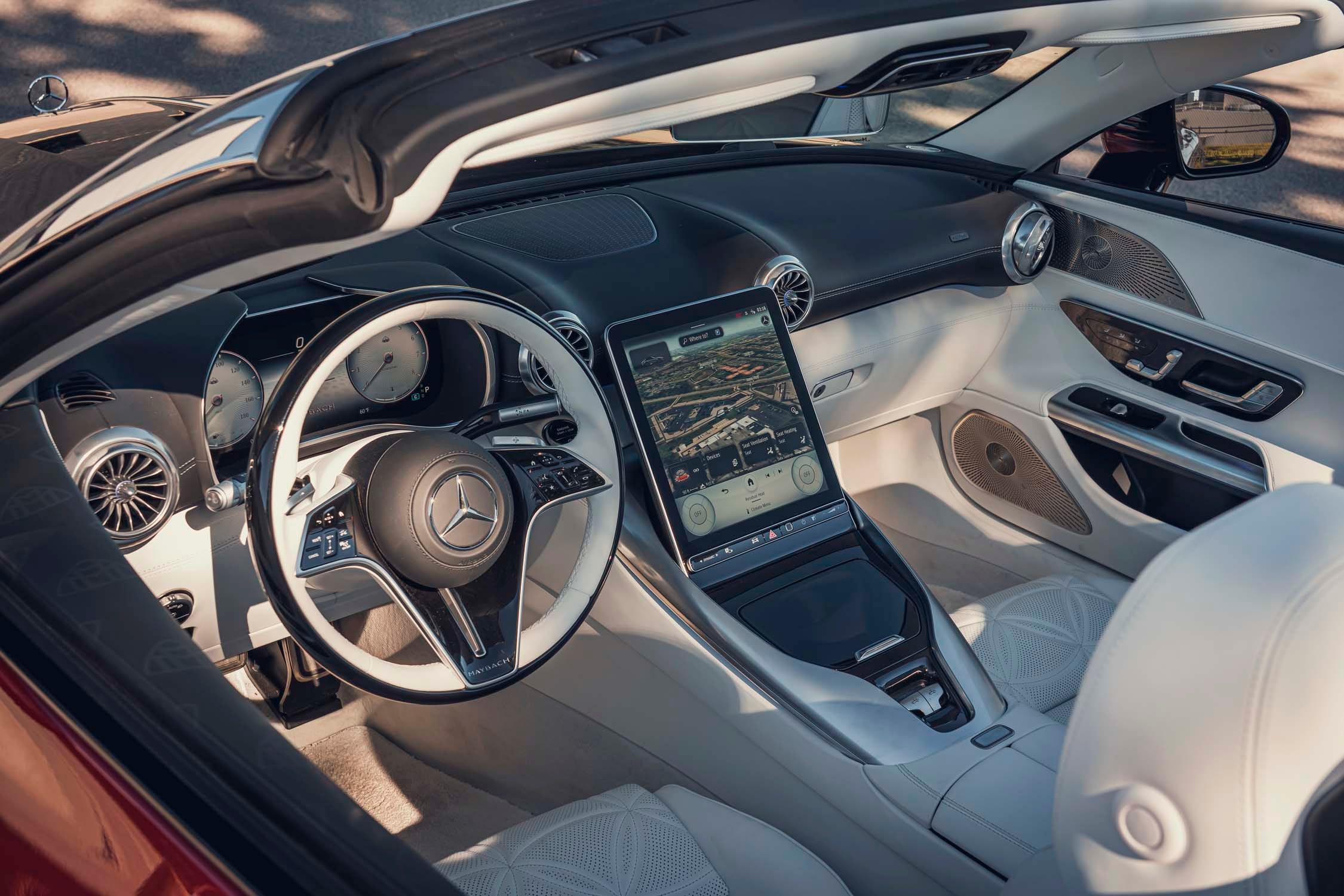 View Interior Photos of the 2026 Mercedes-Maybach SL680