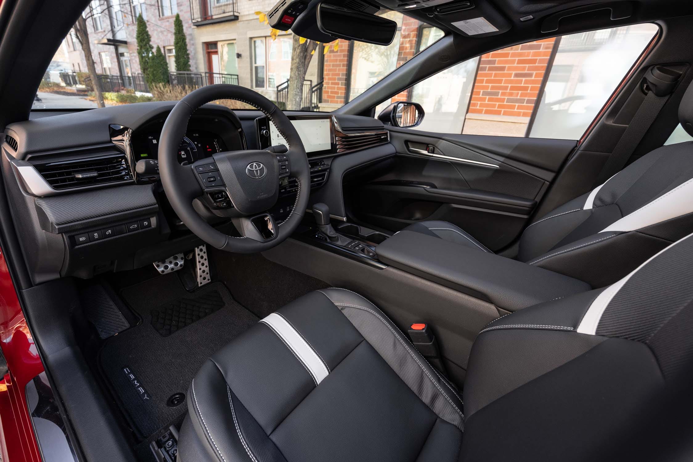 View Interior Photos of the 2026 Toyota Camry Nightshade
