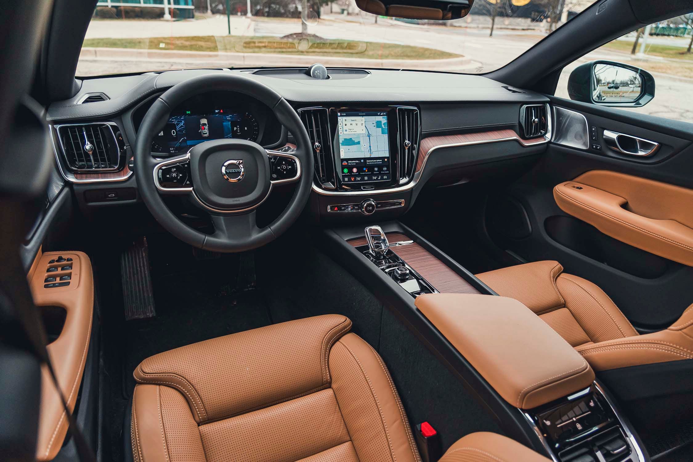 View Interior Photos of the 2026 Volvo V60 Cross Country