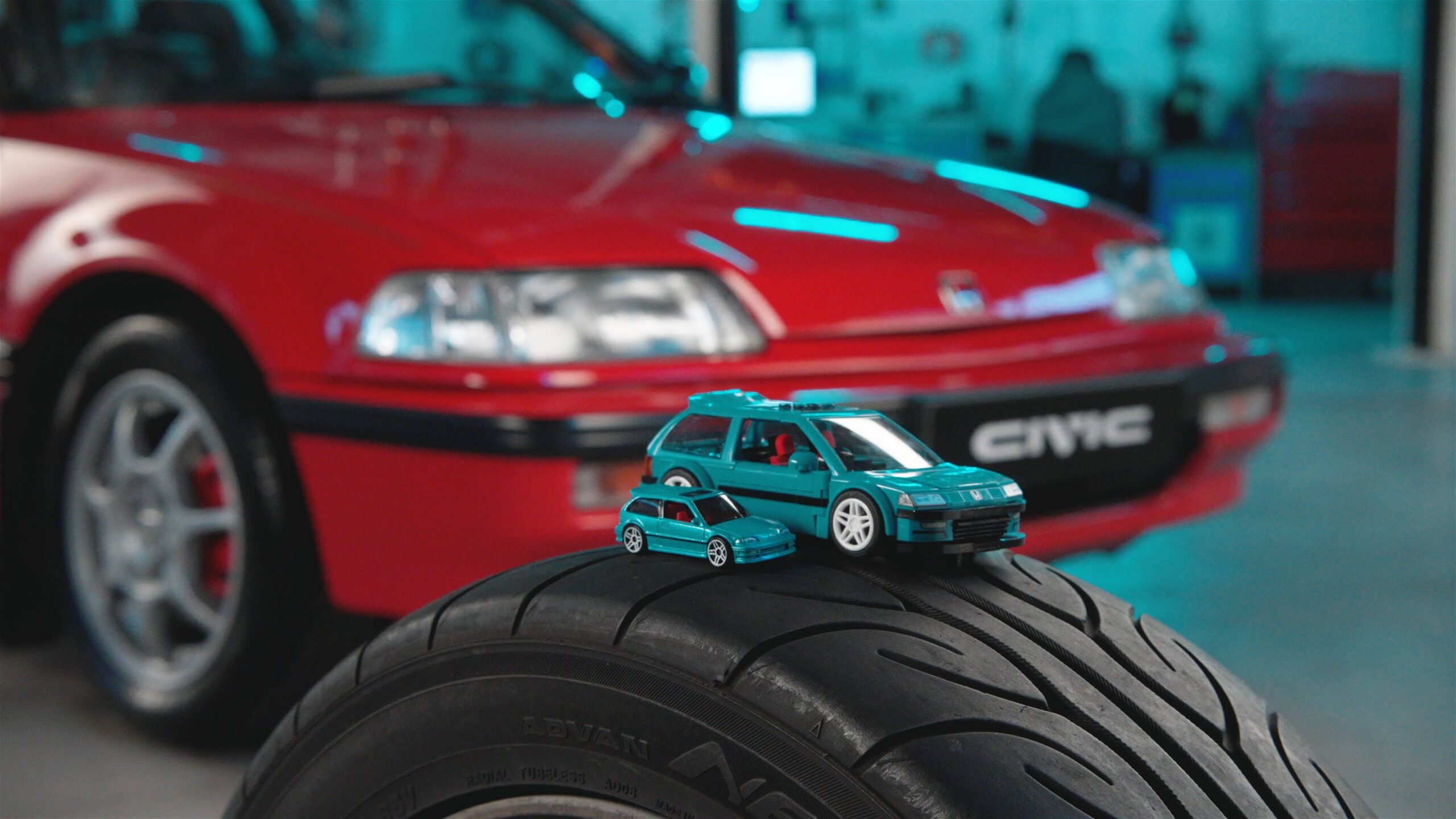 New Hot Wheels Kit Lets You Build a Mini Version of a ’90s Honda Civic