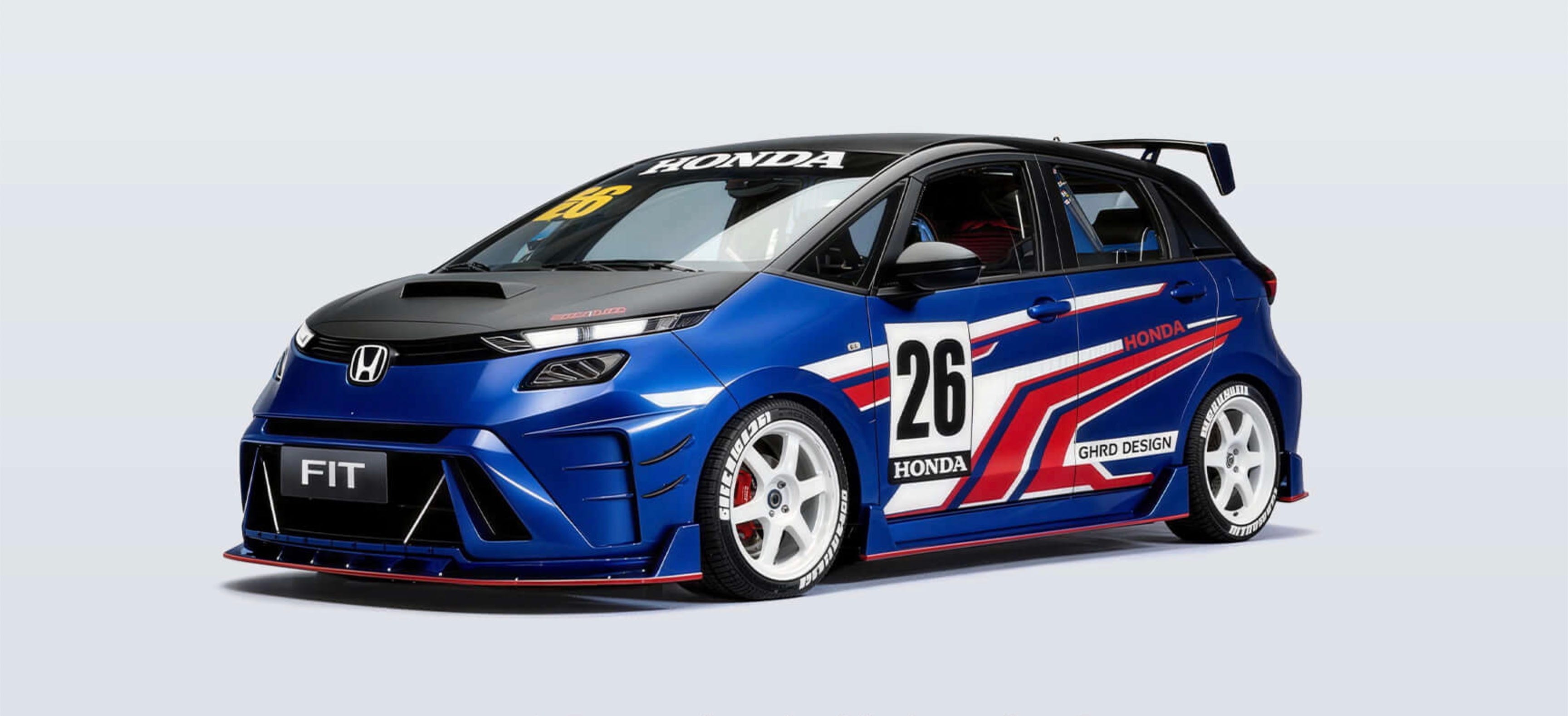New Honda Fit Race Car Looks Like a Pint-Sized Competitor