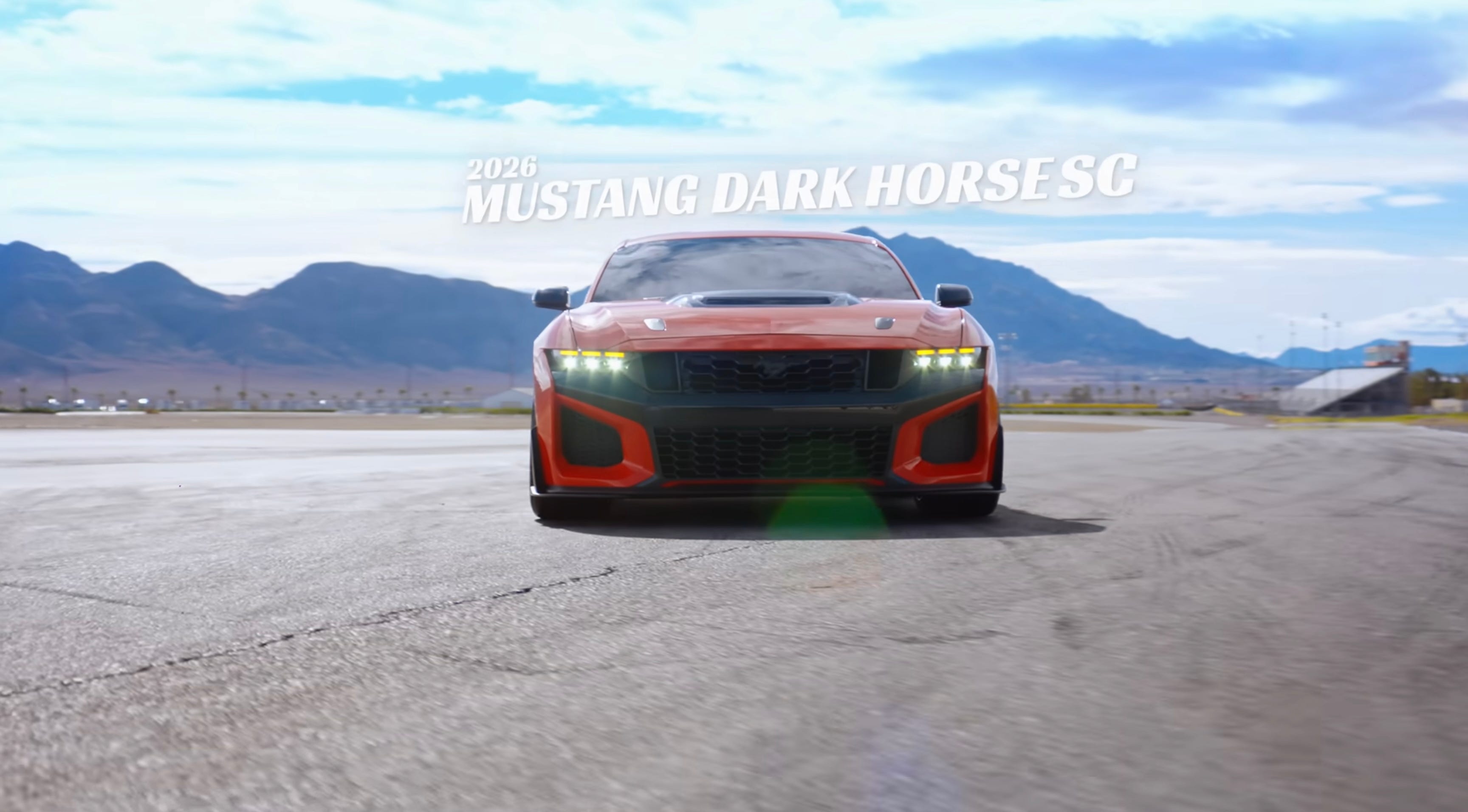 Max Verstappen Drives New Mustang Dark Horse Variant in Video