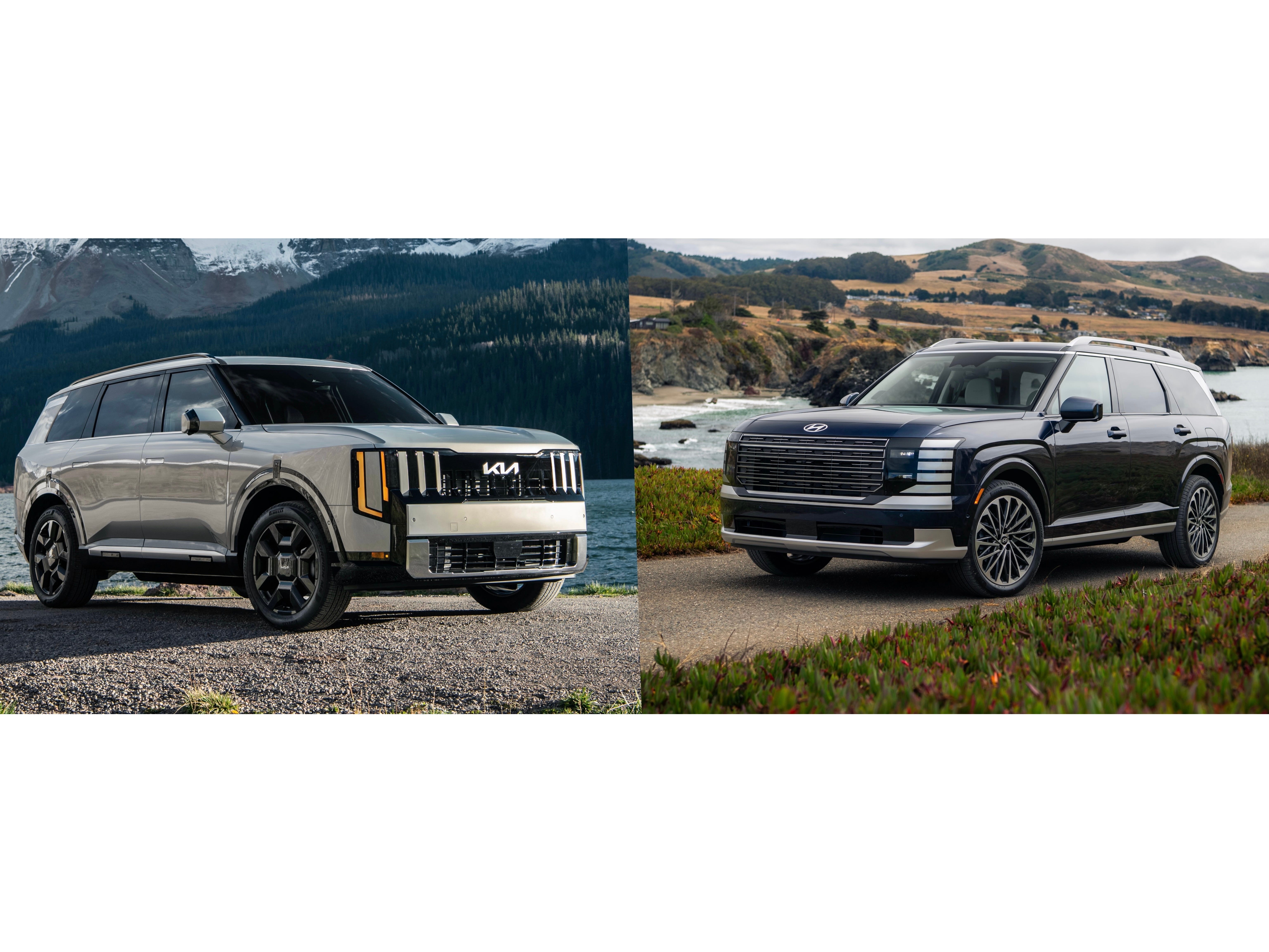 Hyundai Palisade vs. Kia Telluride: Comparing Korea’s Mid-Size Three-Row SUVs