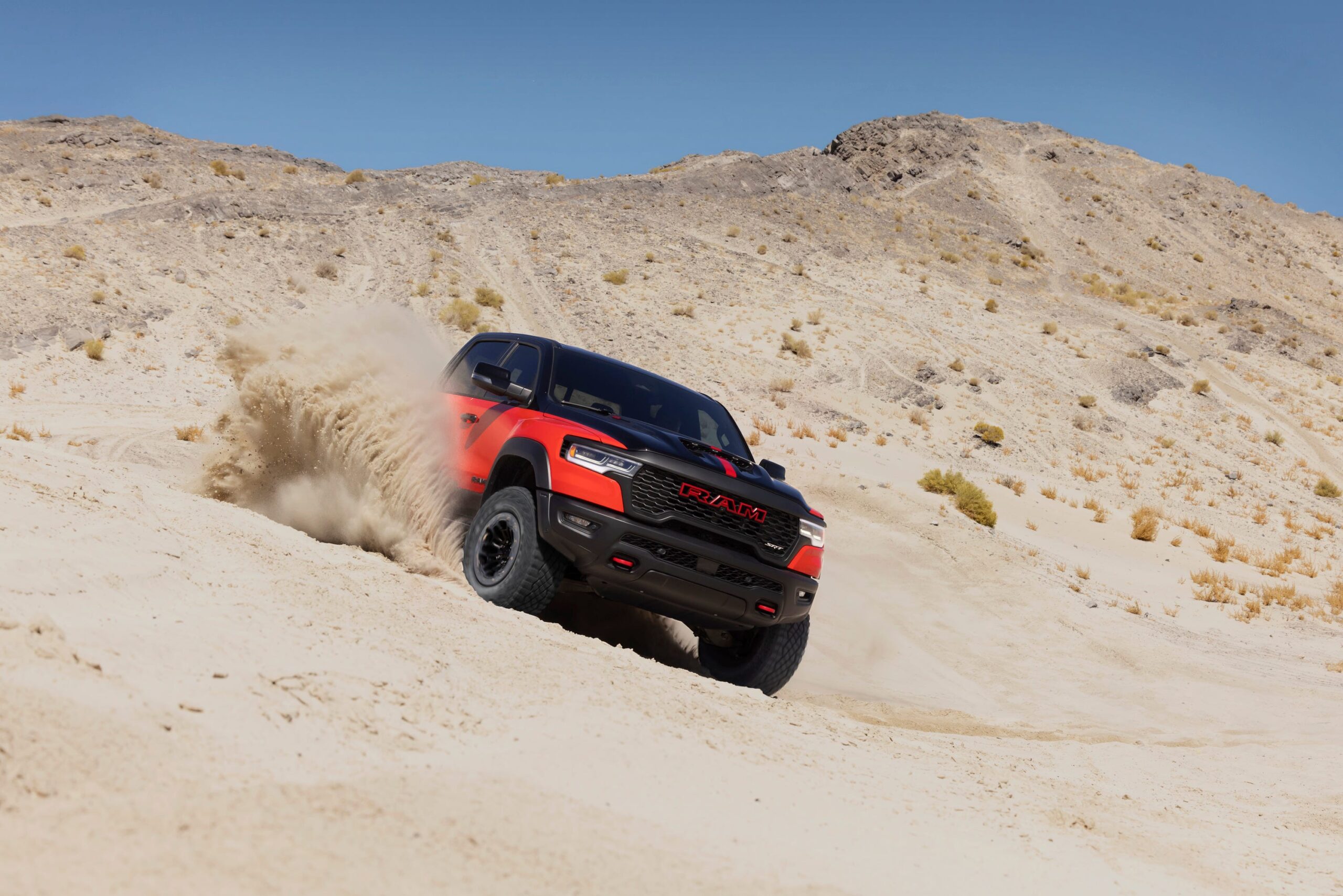 Ram’s TRX Supertruck Is Back with SRT Badges and a 777-HP V-8