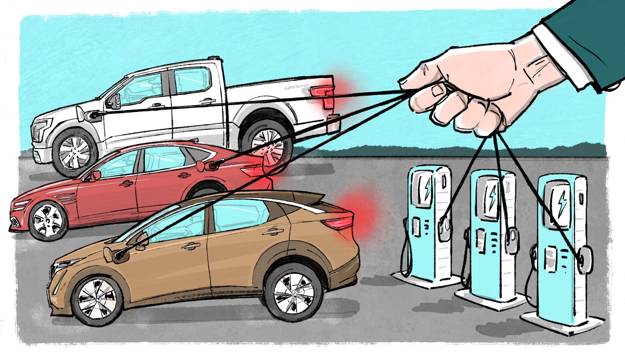 Automakers Pull Back on EVs