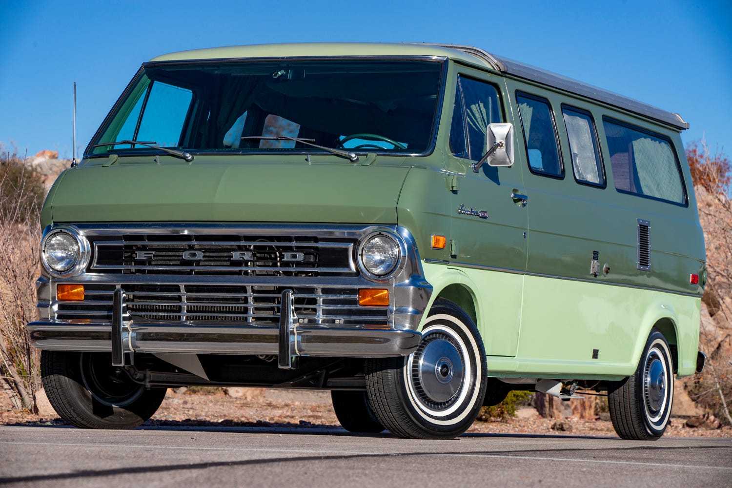 Cooler Than a VW Bus? 1972 Ford Econoline Camper on Bring a Trailer