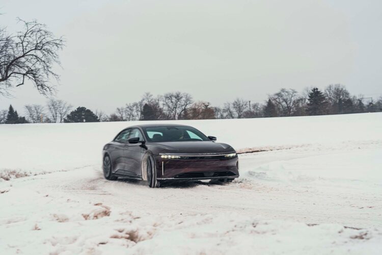 View Exterior Photos of the 2024 Lucid Air Pure RWD