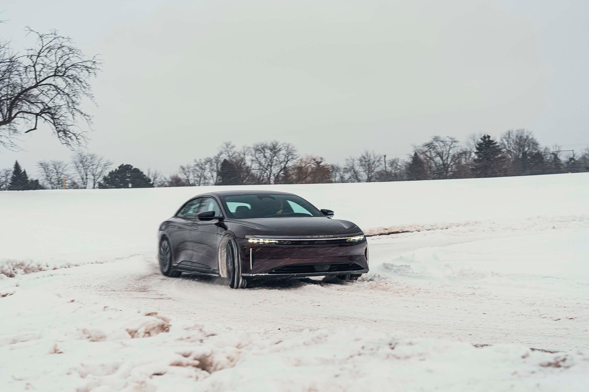 View Exterior Photos of the 2024 Lucid Air Pure RWD