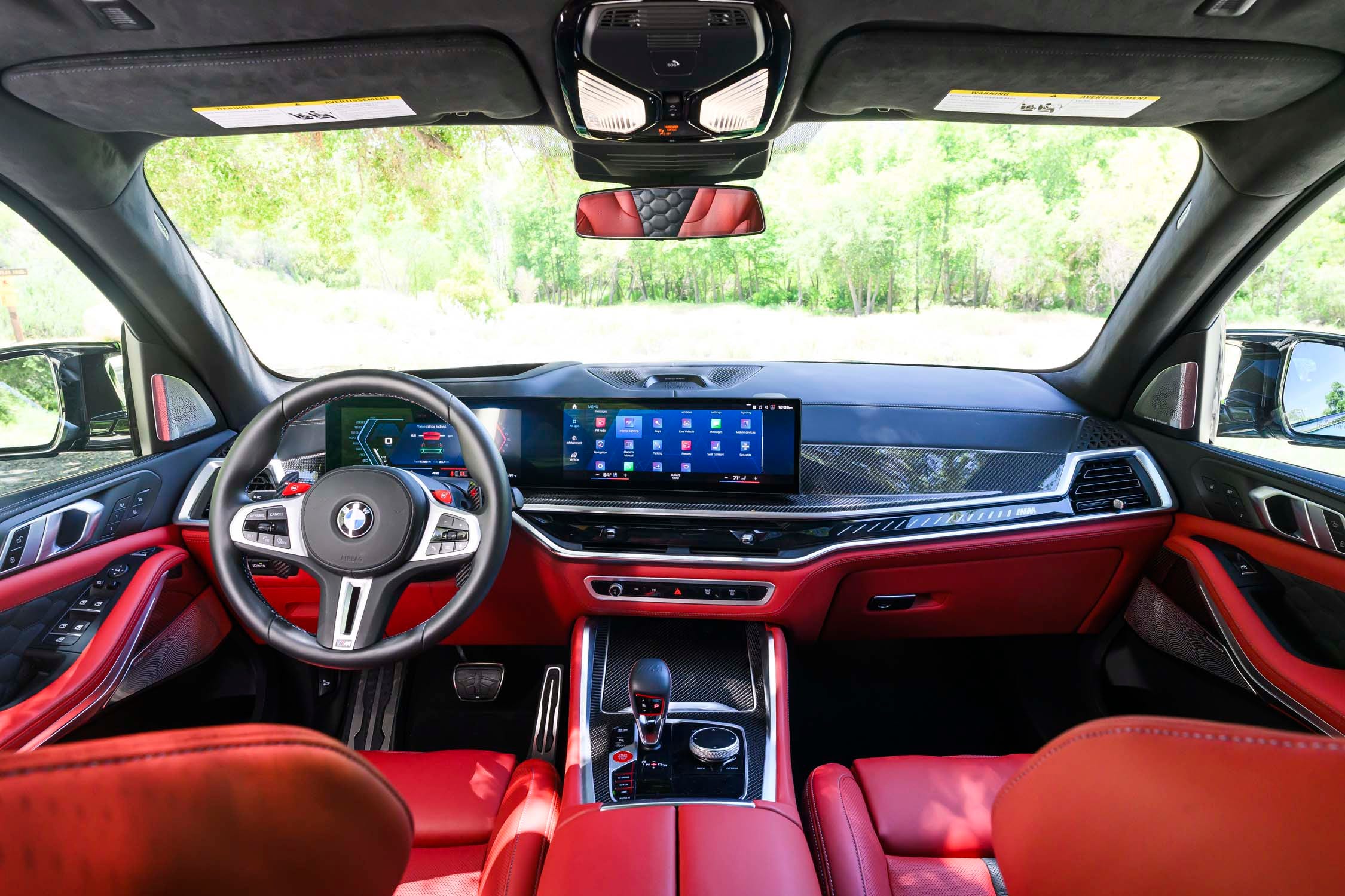 View Interior Photos of the 2025 BMW X5 M Competition