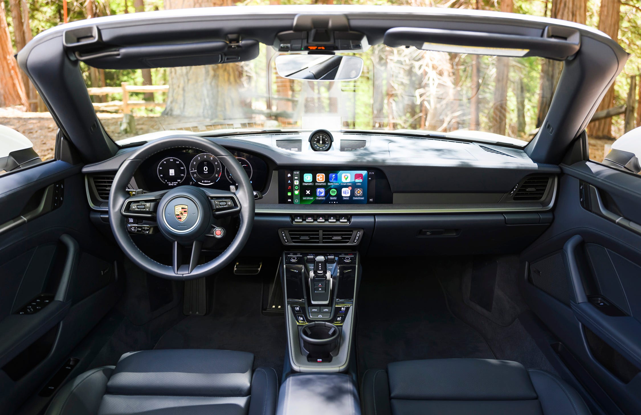 View Interior Photos of the 2025 Porsche 911 Carrera Cabriolet