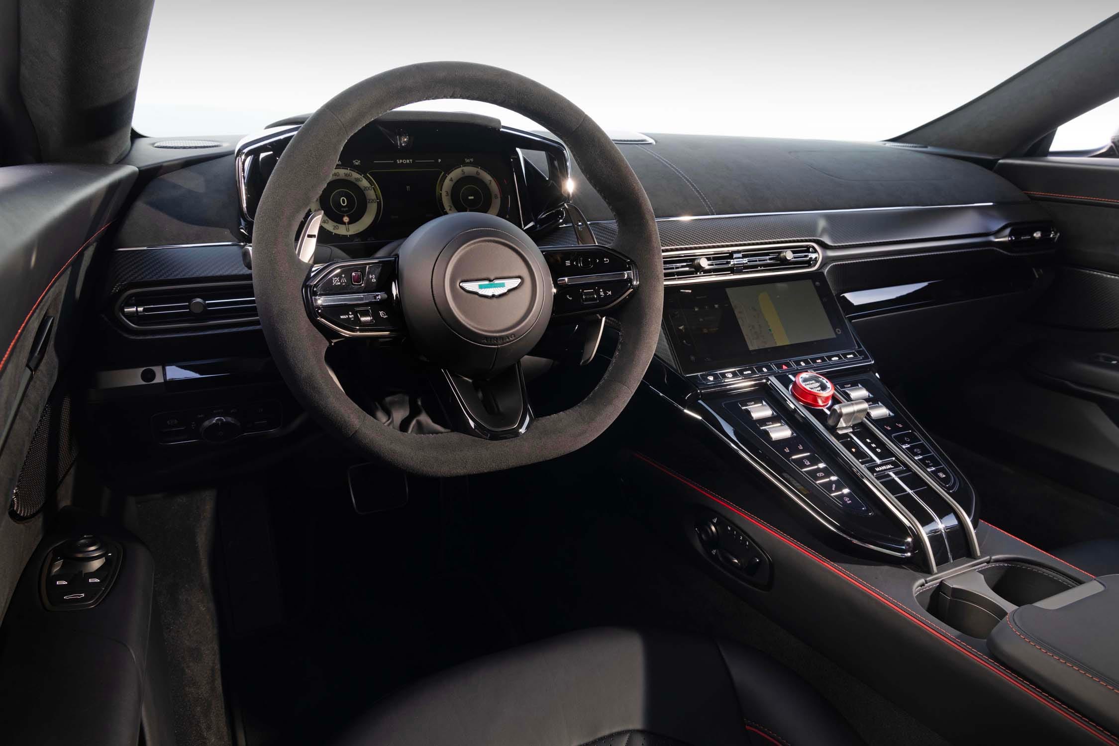 View Interior Photos of the 2026 Aston Martin Vantage S