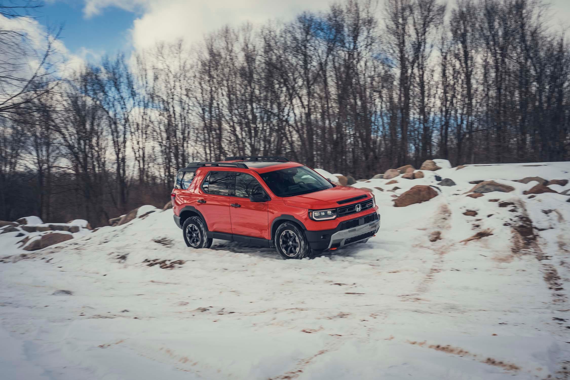 View Exterior Photos of the 2026 Honda Passport TrailSport