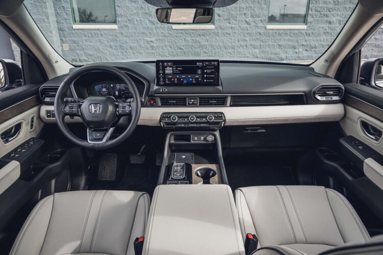 View Interior Photos of the 2026 Honda Pilot