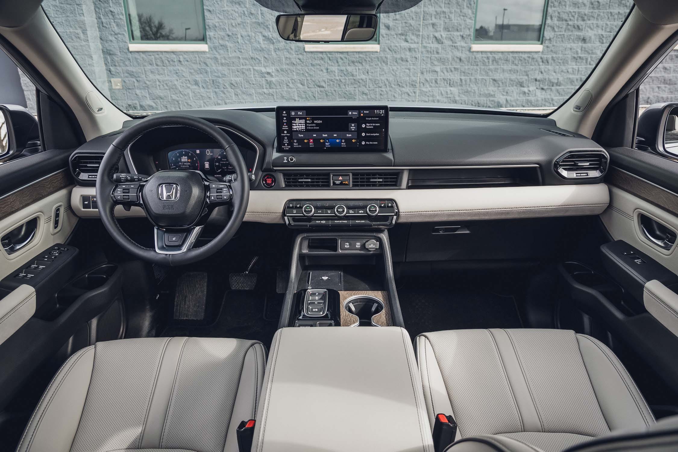 View Interior Photos of the 2026 Honda Pilot