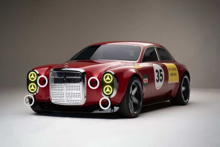 Mercedes Reimagined the Iconic ‘Red Pig’ but Kept It in the Dark