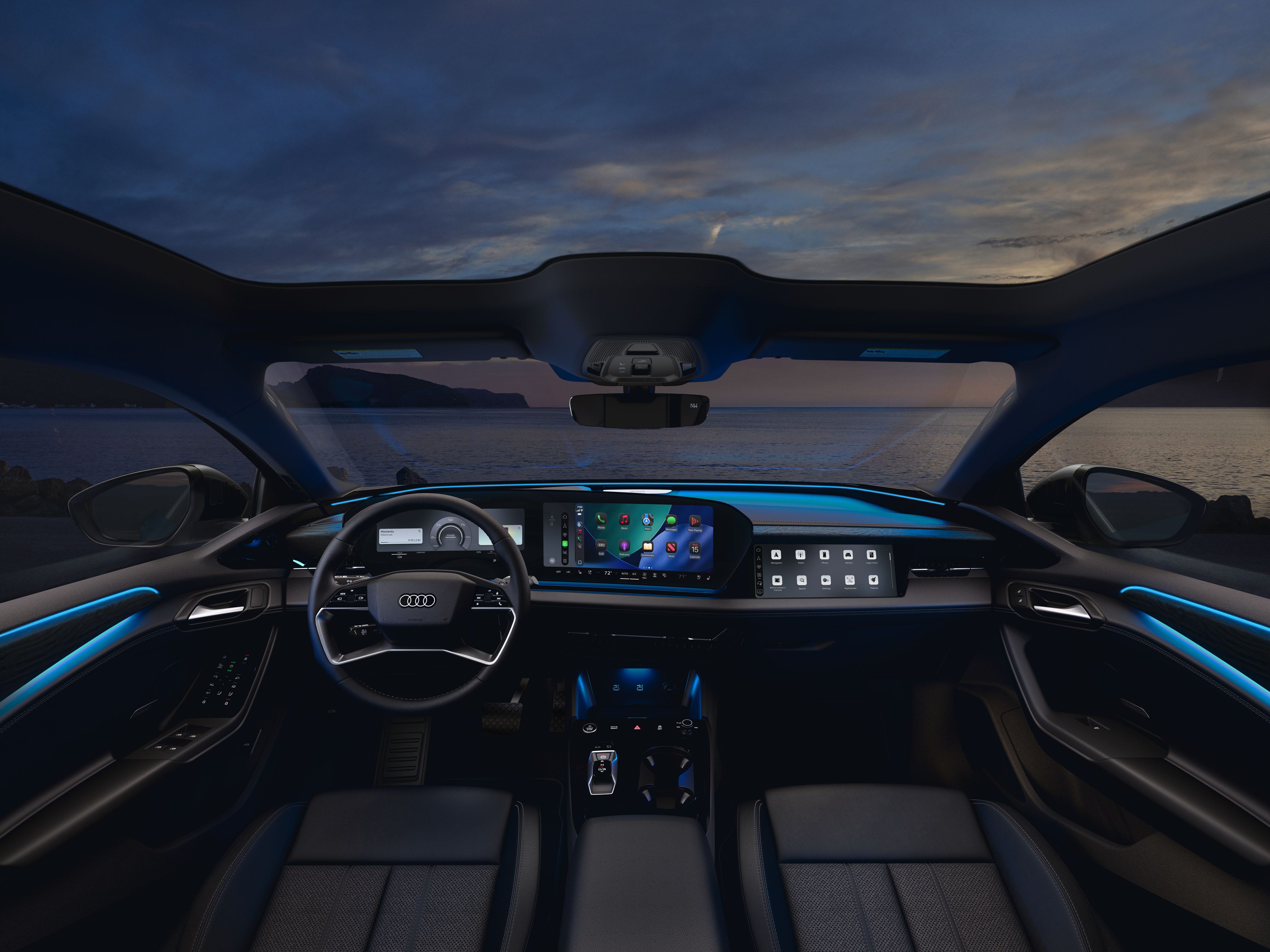 View Interior Photos of the 2027 Audi A6 e-tron
