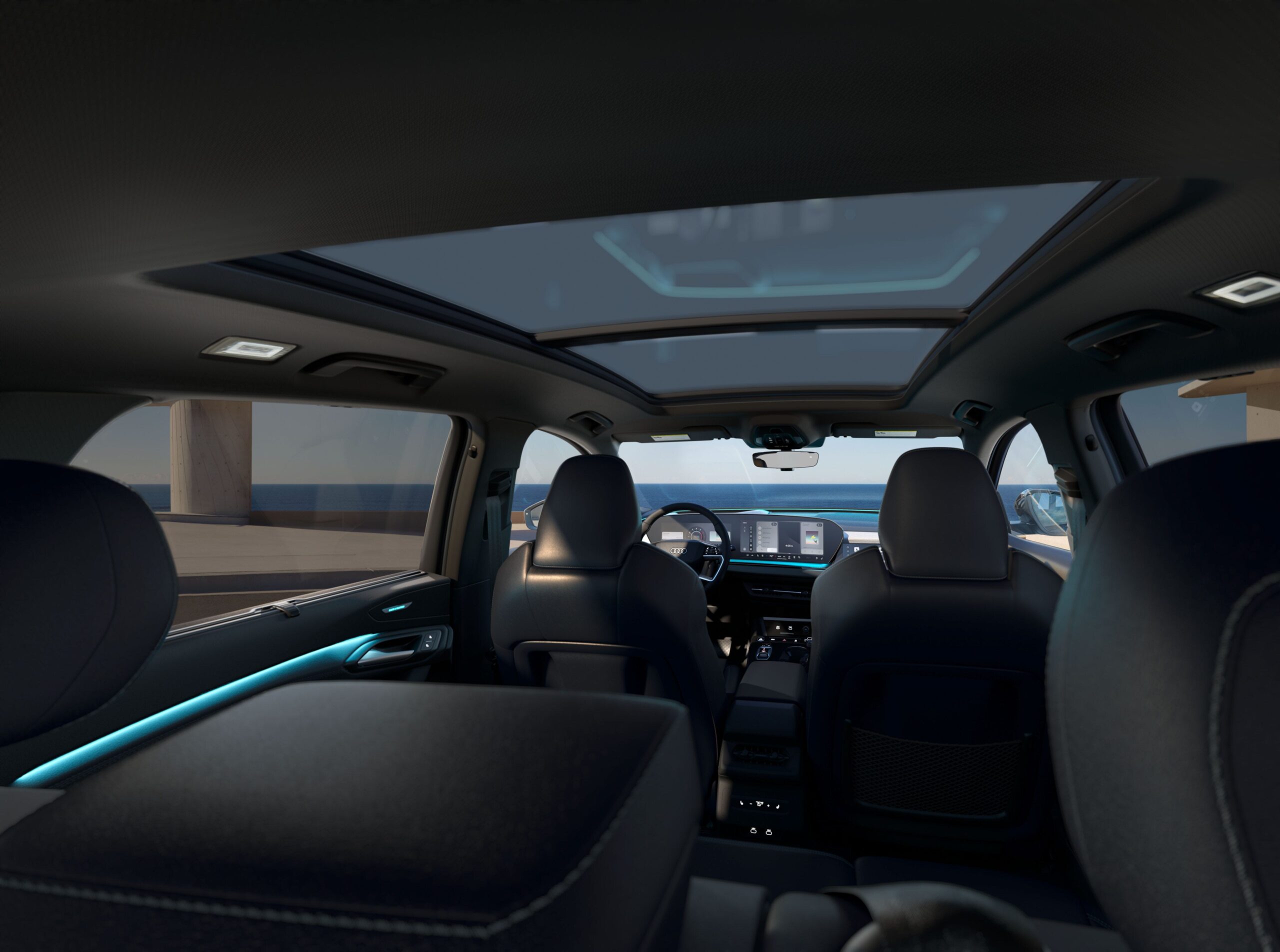 View Interior Photos of the 2027 Audi Q6 e-tron