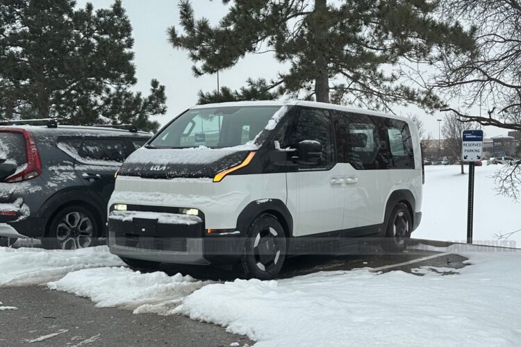We Spied an Electric Kia PV5 Van Testing with U.S.-Market Changes