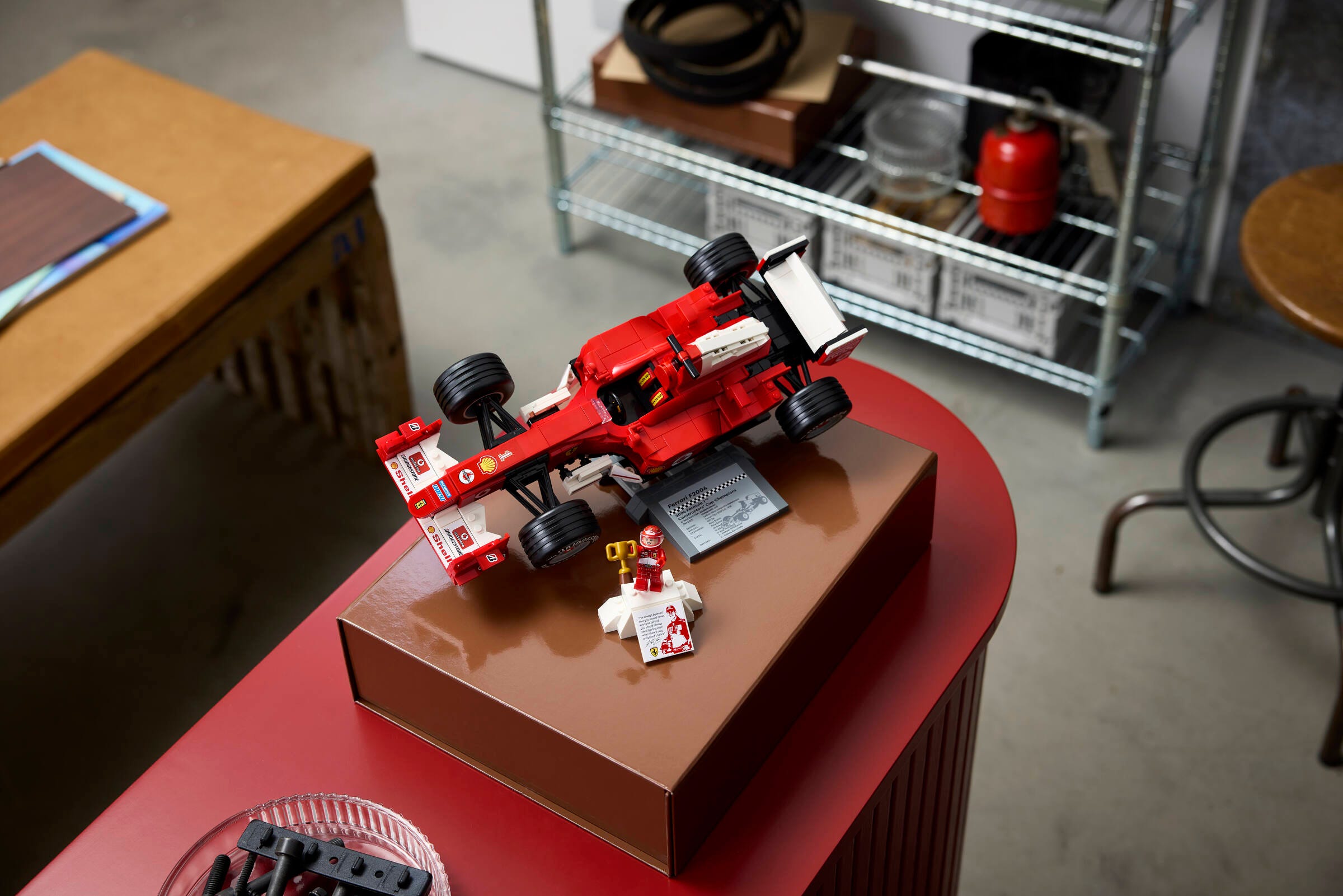 Lego Launches Ferrari F2004 Schumacher Kit as Part of Icons Series