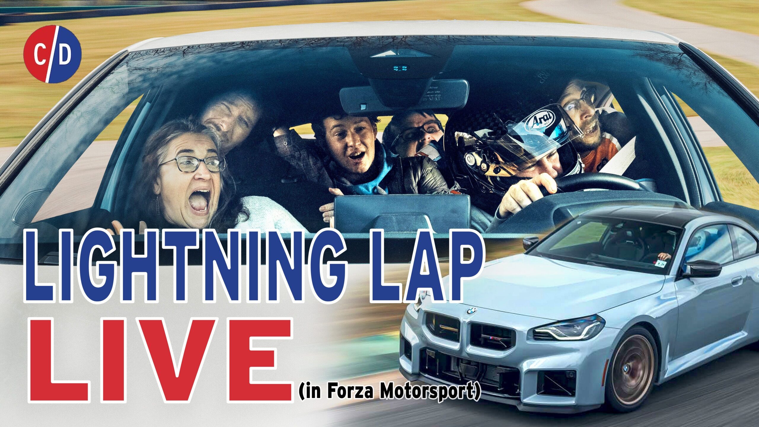 Watch Car and Driver vs. the Bots in a Virtual Lightning Lap