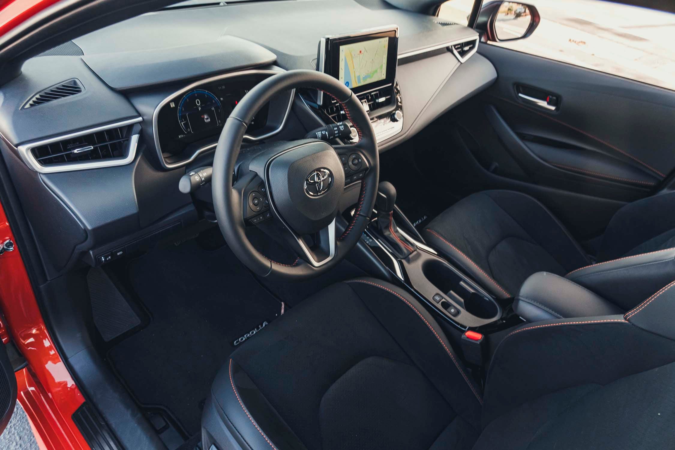 View Interior Photos of the 2026 Toyota Corolla FX Hatchback