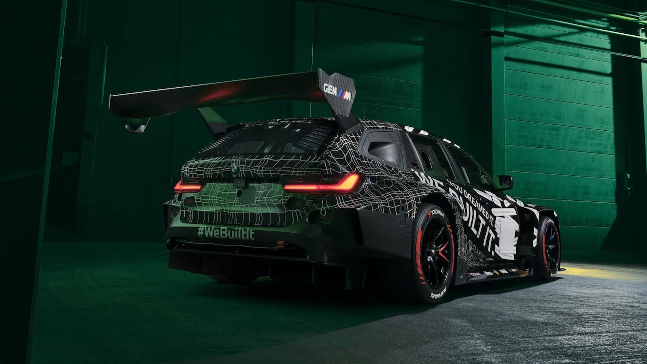 BMW Has Turned an April Fool’s Joke into an Unusual Race Car