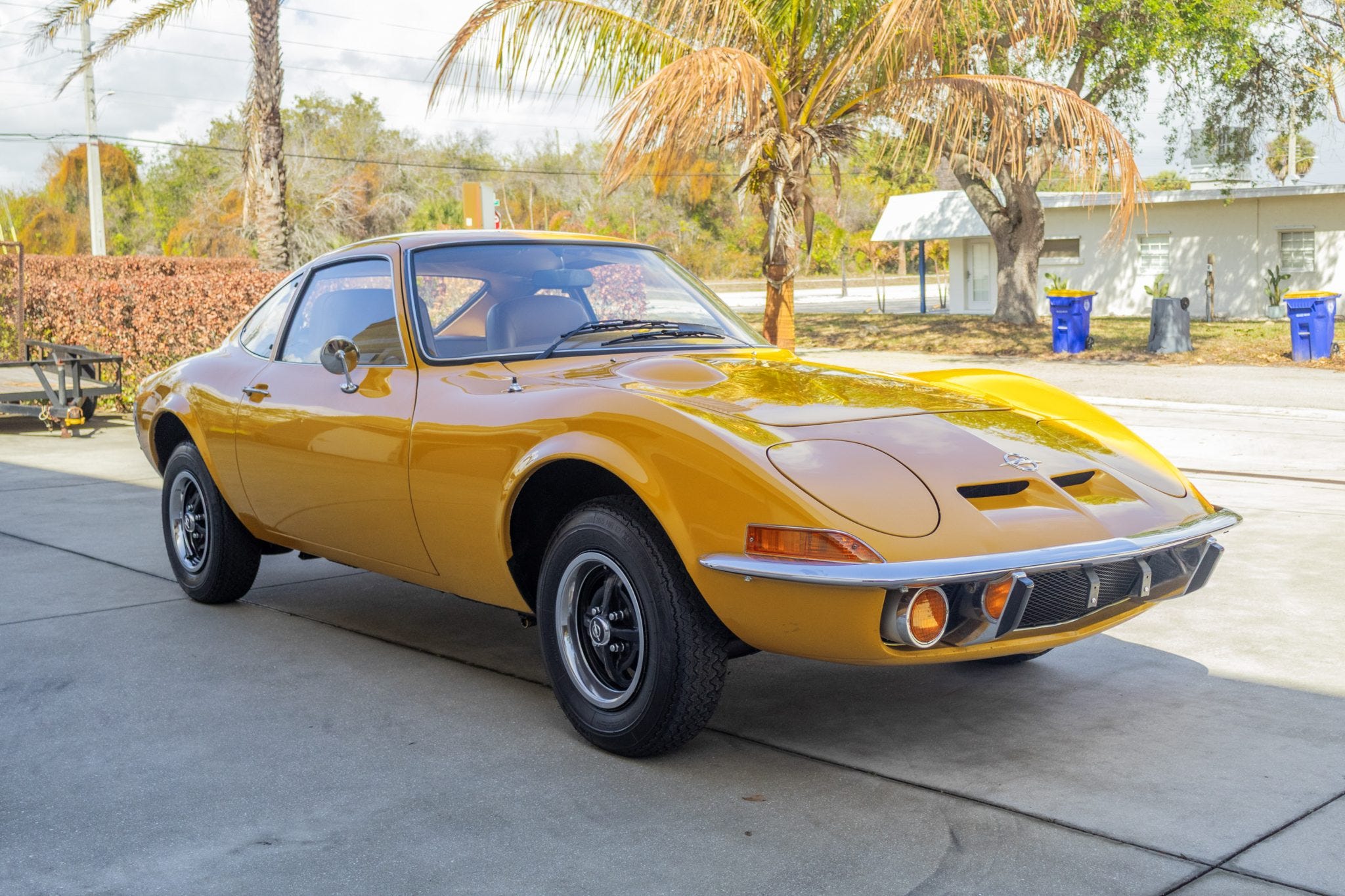 This 1973 Opel GT Has Mini-Corvette Vibes