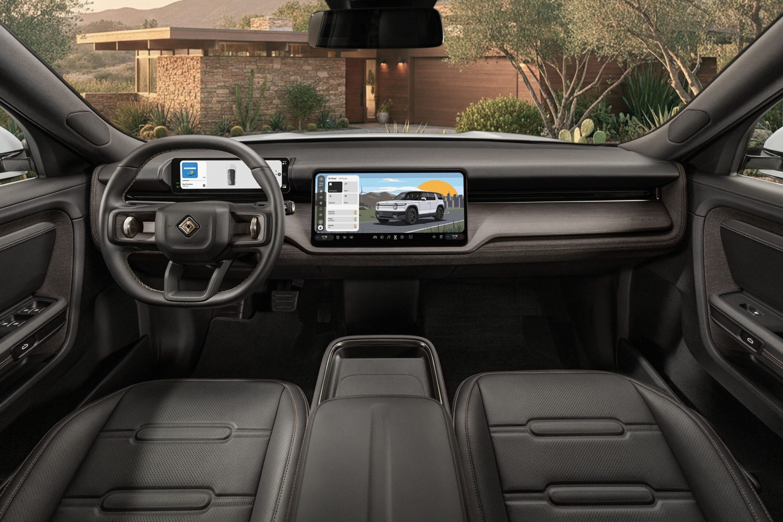 A Closer Look at the 2027 Rivian R2’s Minimalist Interior: Photo Gallery
